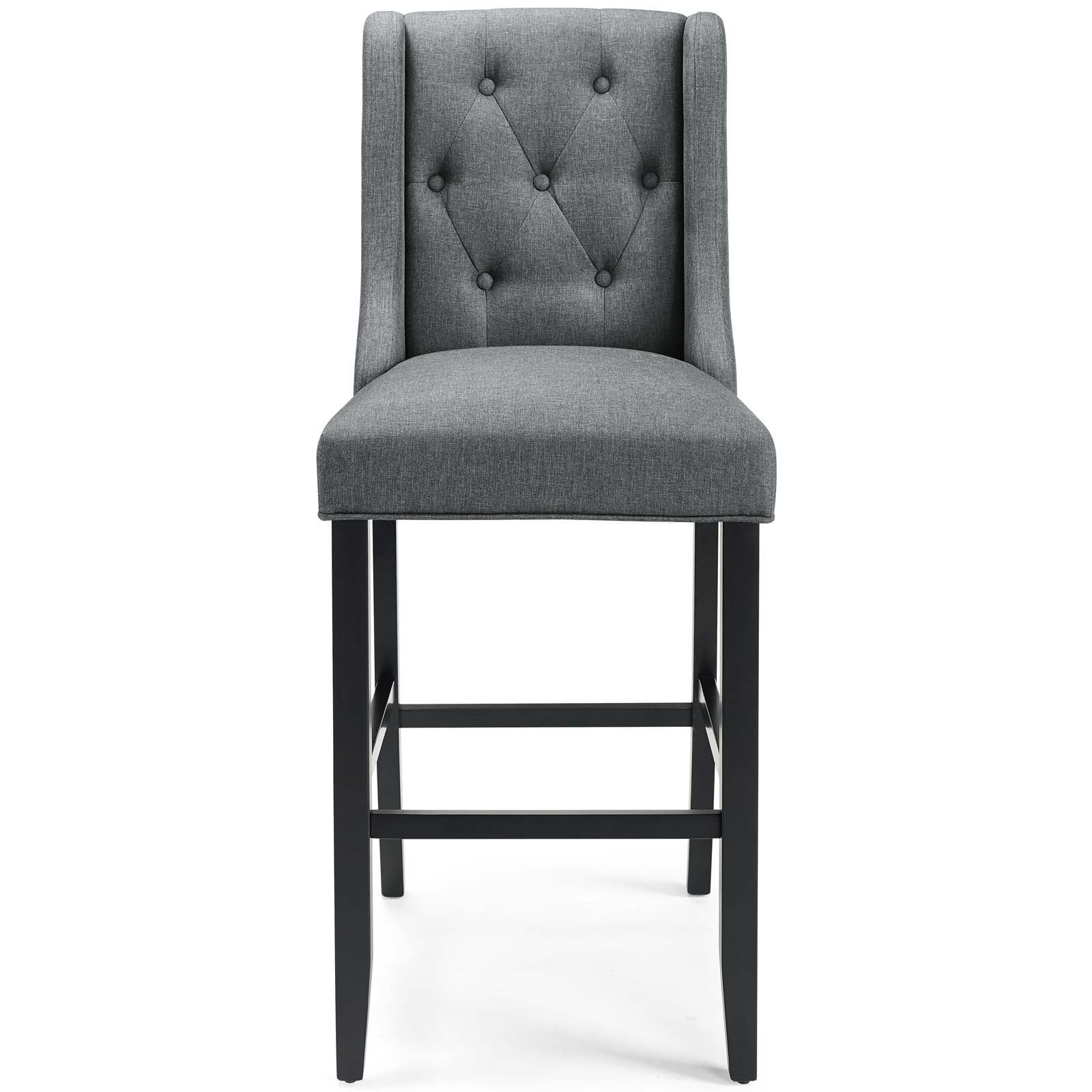 Baronet Bar Stool Upholstered Fabric Set of 2 - East Shore Modern Home Furnishings