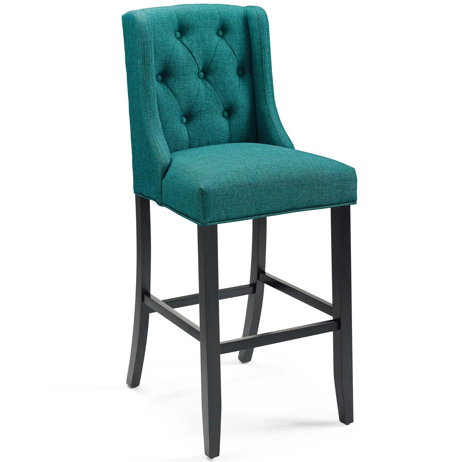 Baronet Bar Stool Upholstered Fabric Set of 2 - East Shore Modern Home Furnishings