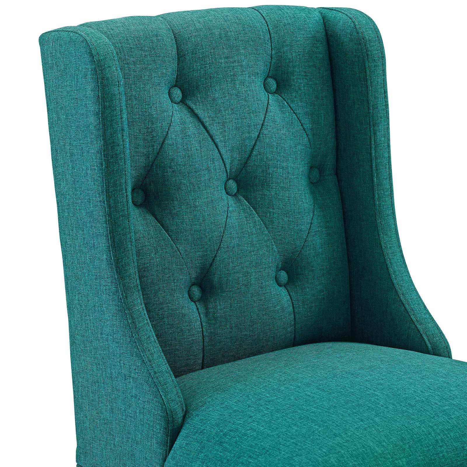 Baronet Bar Stool Upholstered Fabric Set of 2 - East Shore Modern Home Furnishings