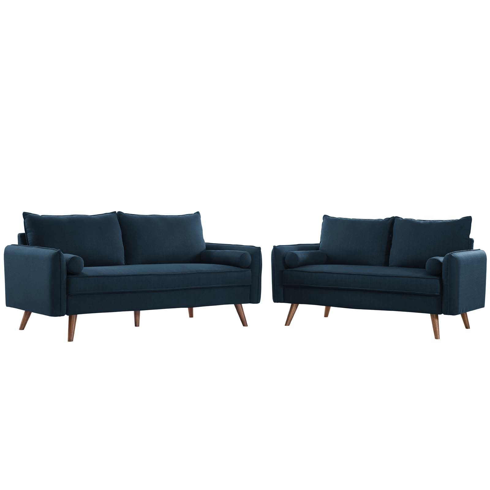 Revive Upholstered Fabric Sofa and Loveseat Set - East Shore Modern Home Furnishings