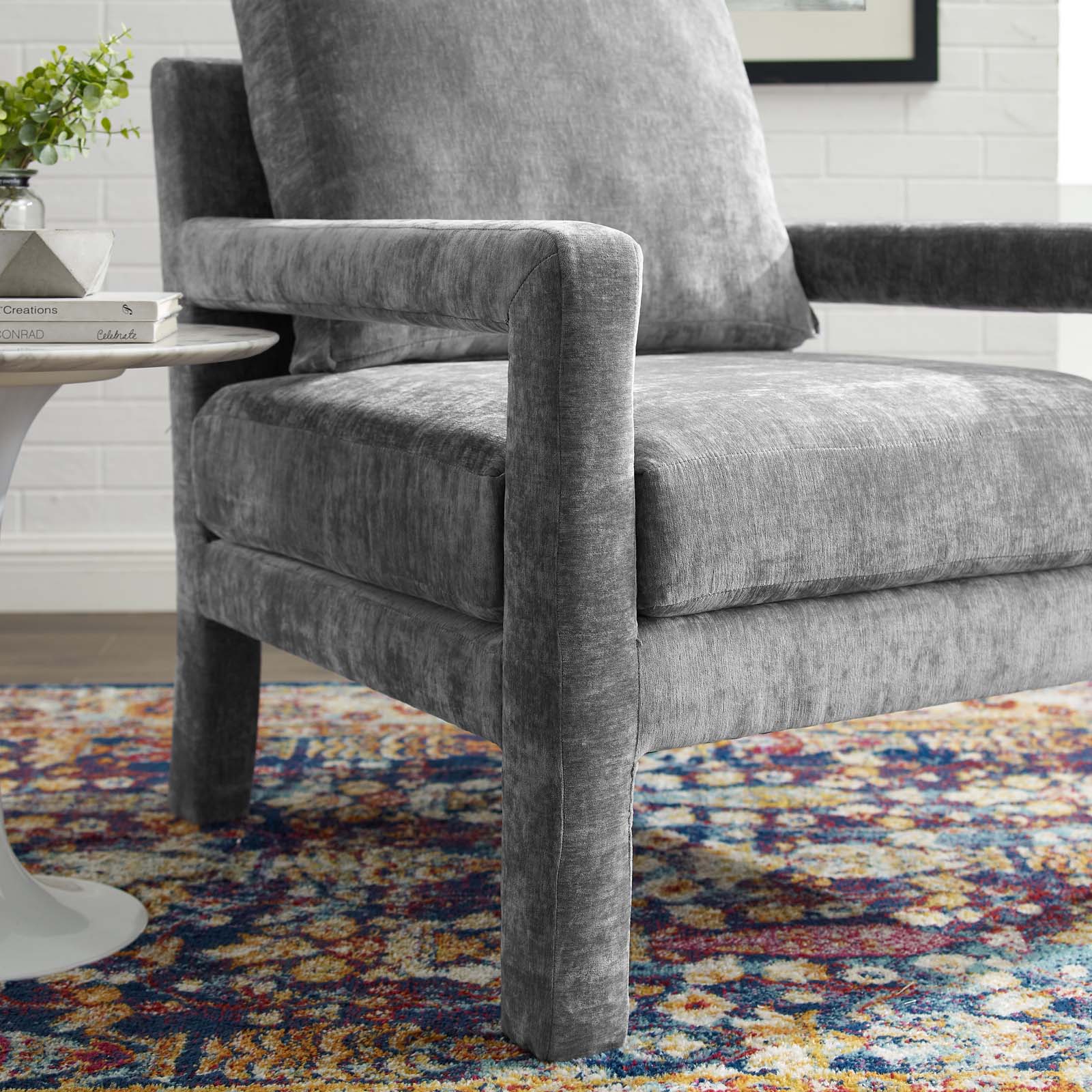 Rehearse Performance Velvet Armchair