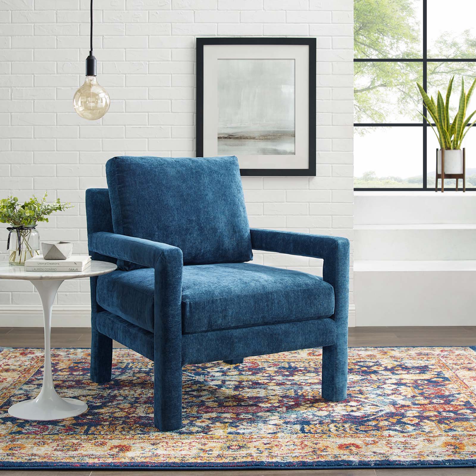 Rehearse Performance Velvet Armchair