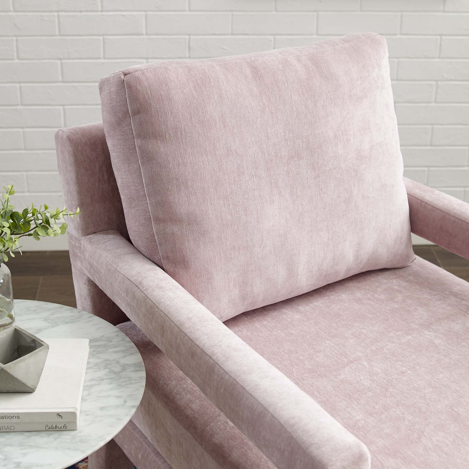 Rehearse Performance Velvet Armchair