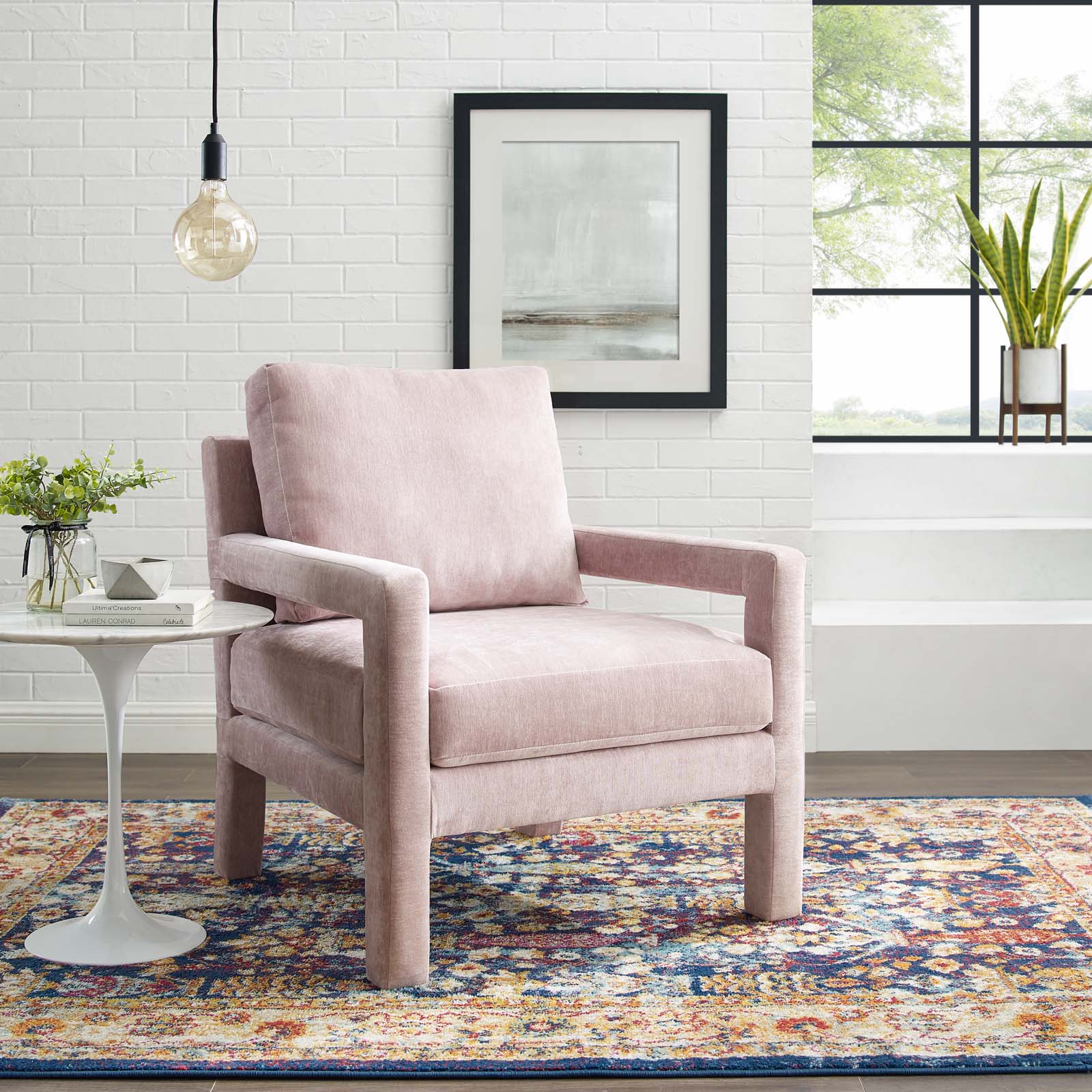 Rehearse Performance Velvet Armchair