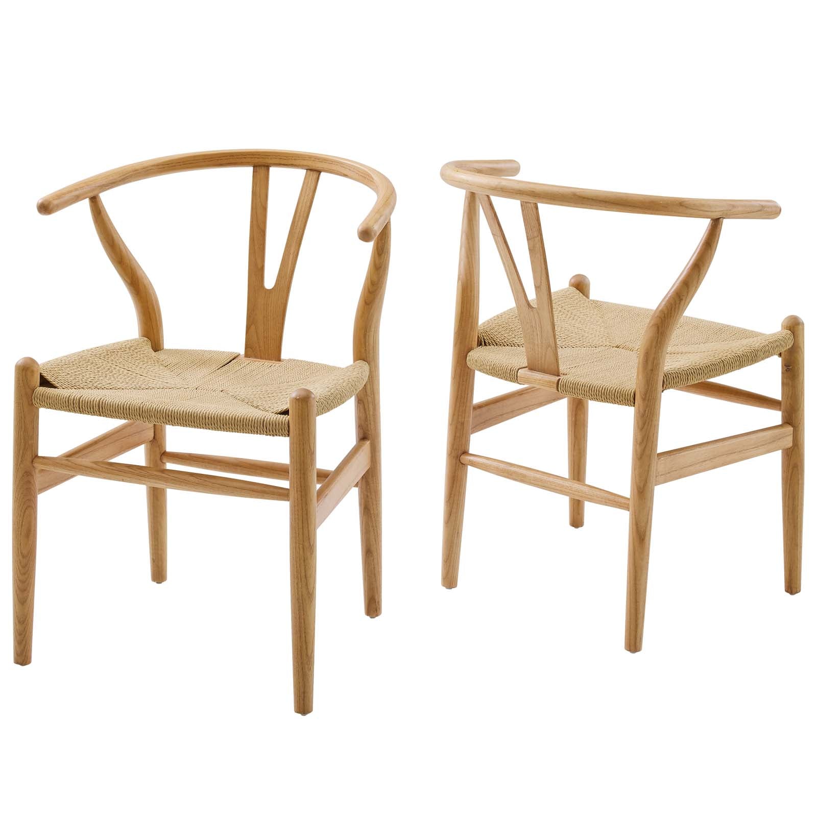 Amish Wood Dining Armchair Set of 2 - East Shore Modern Home Furnishings