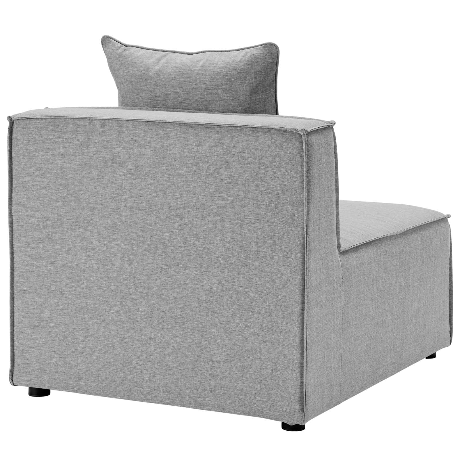 Saybrook Outdoor Patio Upholstered Sectional Sofa Armless Chair - East Shore Modern Home Furnishings