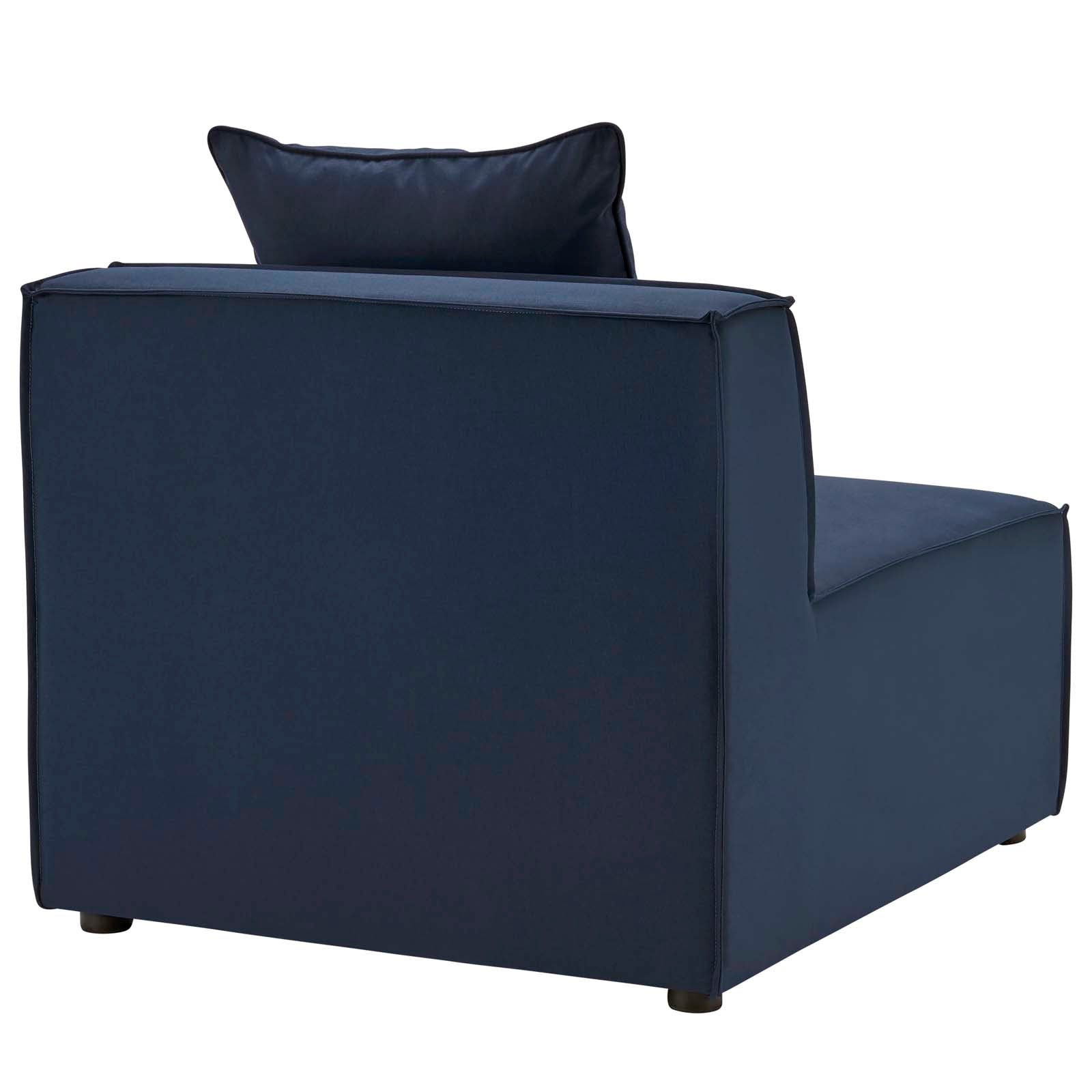 Saybrook Outdoor Patio Upholstered Sectional Sofa Armless Chair - East Shore Modern Home Furnishings