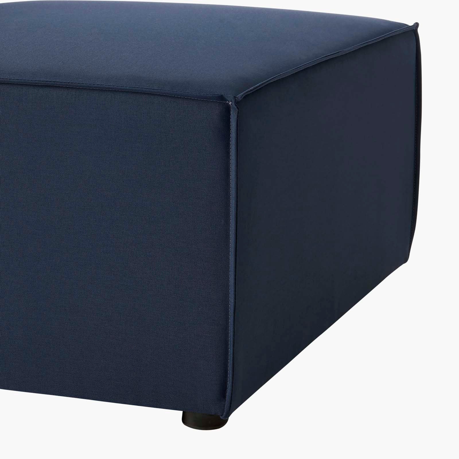 Saybrook Outdoor Patio Upholstered Sectional Sofa Armless Chair - East Shore Modern Home Furnishings