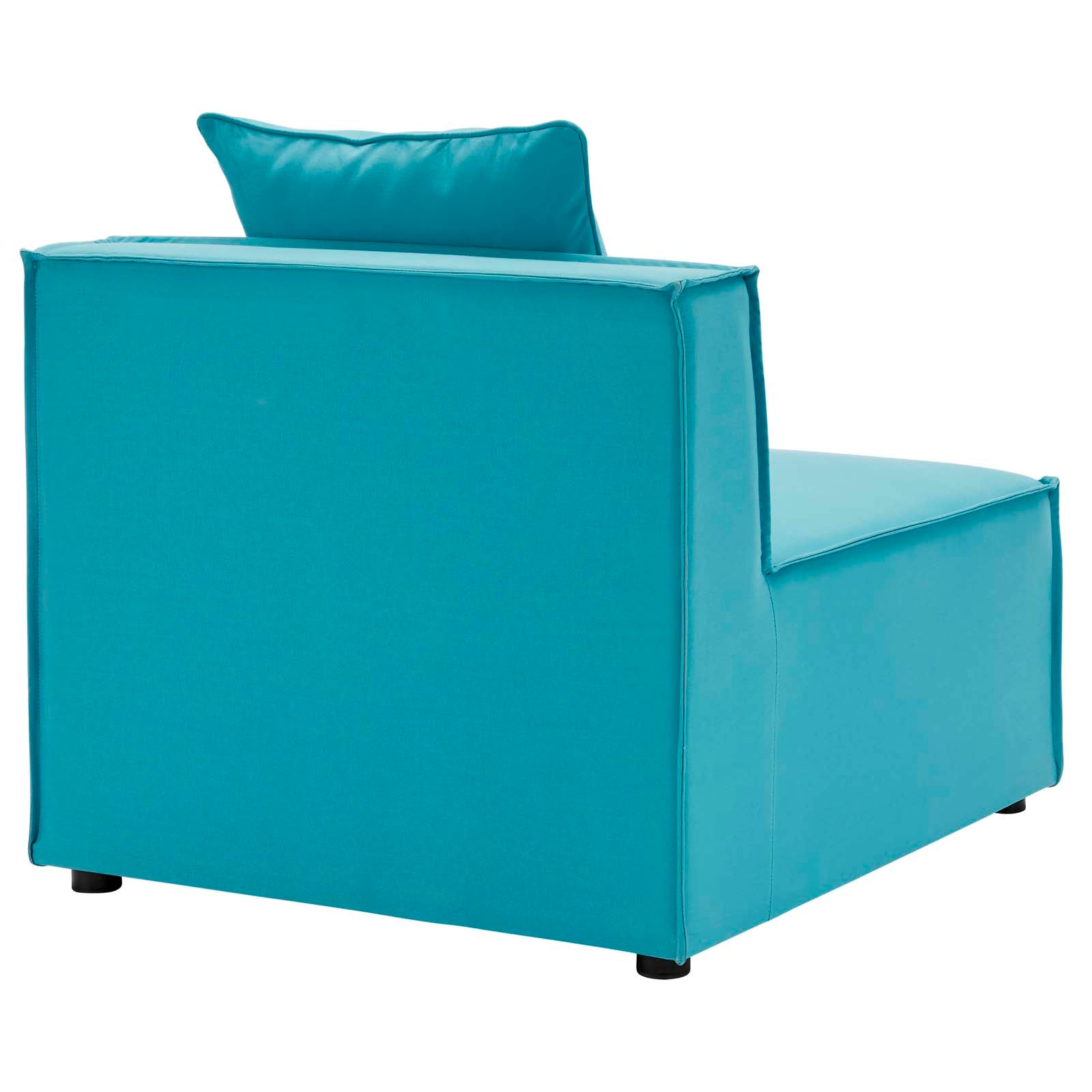 Saybrook Outdoor Patio Upholstered Sectional Sofa Armless Chair - East Shore Modern Home Furnishings