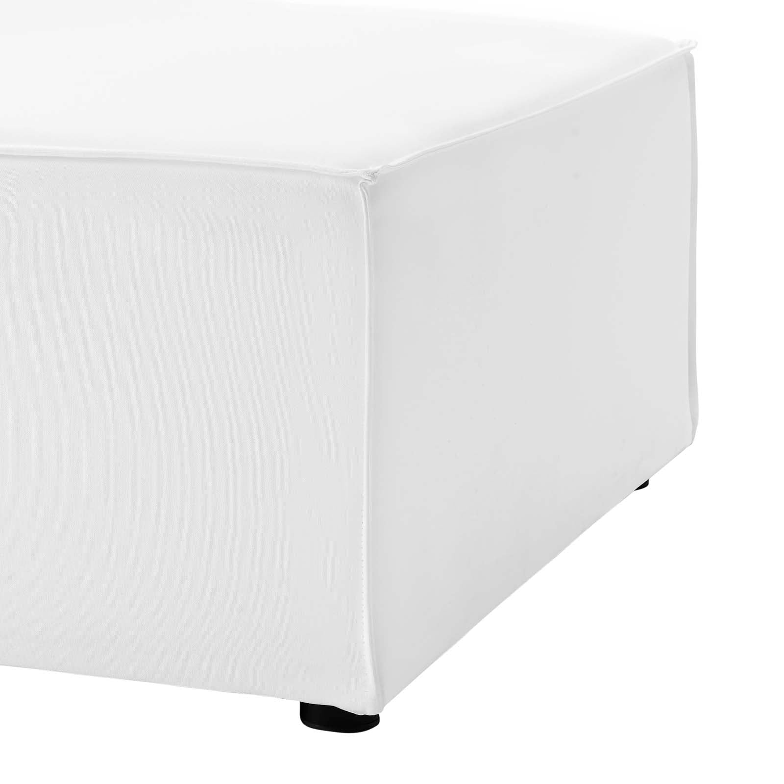 Saybrook Outdoor Patio Upholstered Sectional Sofa Armless Chair - East Shore Modern Home Furnishings