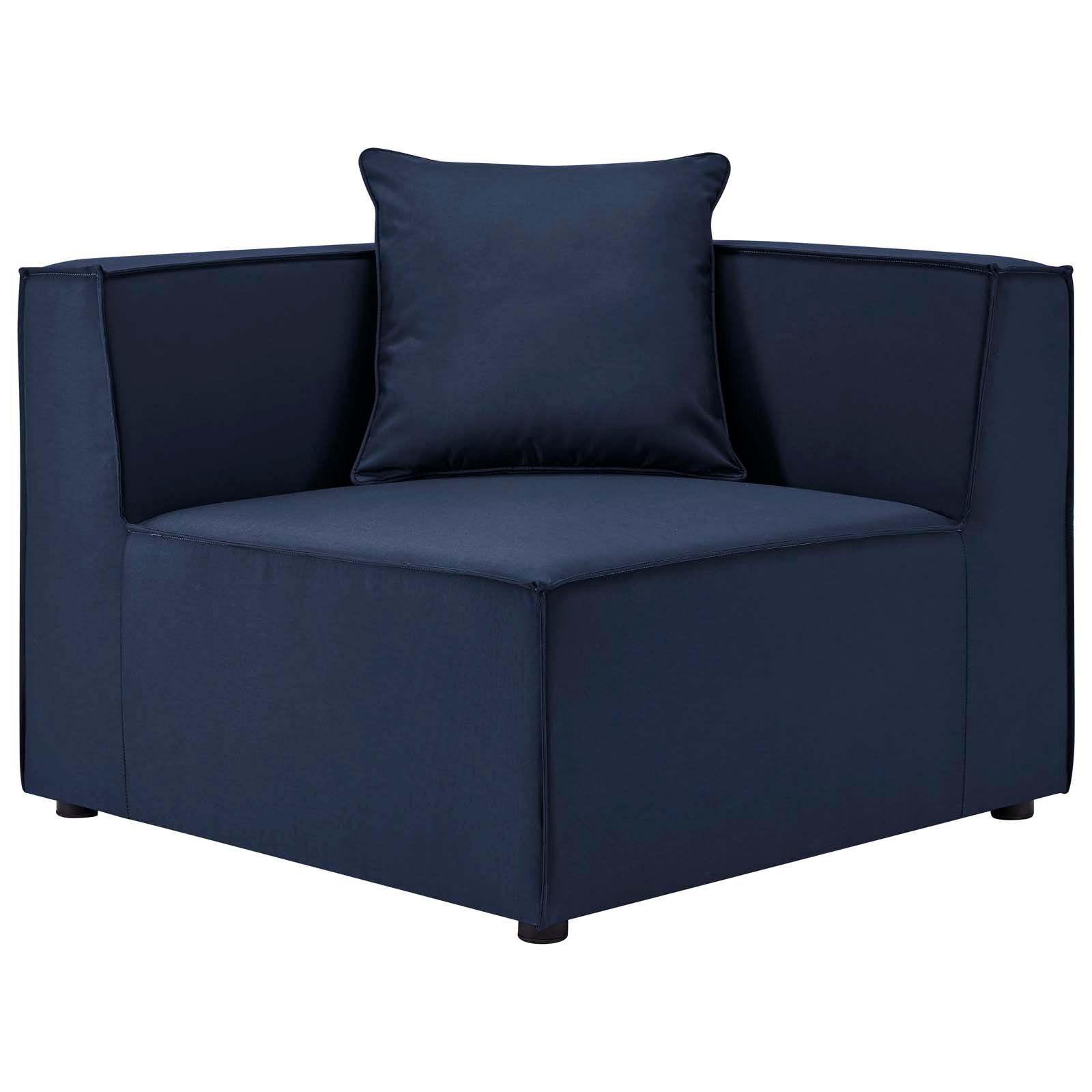 Saybrook Outdoor Patio Upholstered Sectional Sofa Corner Chair