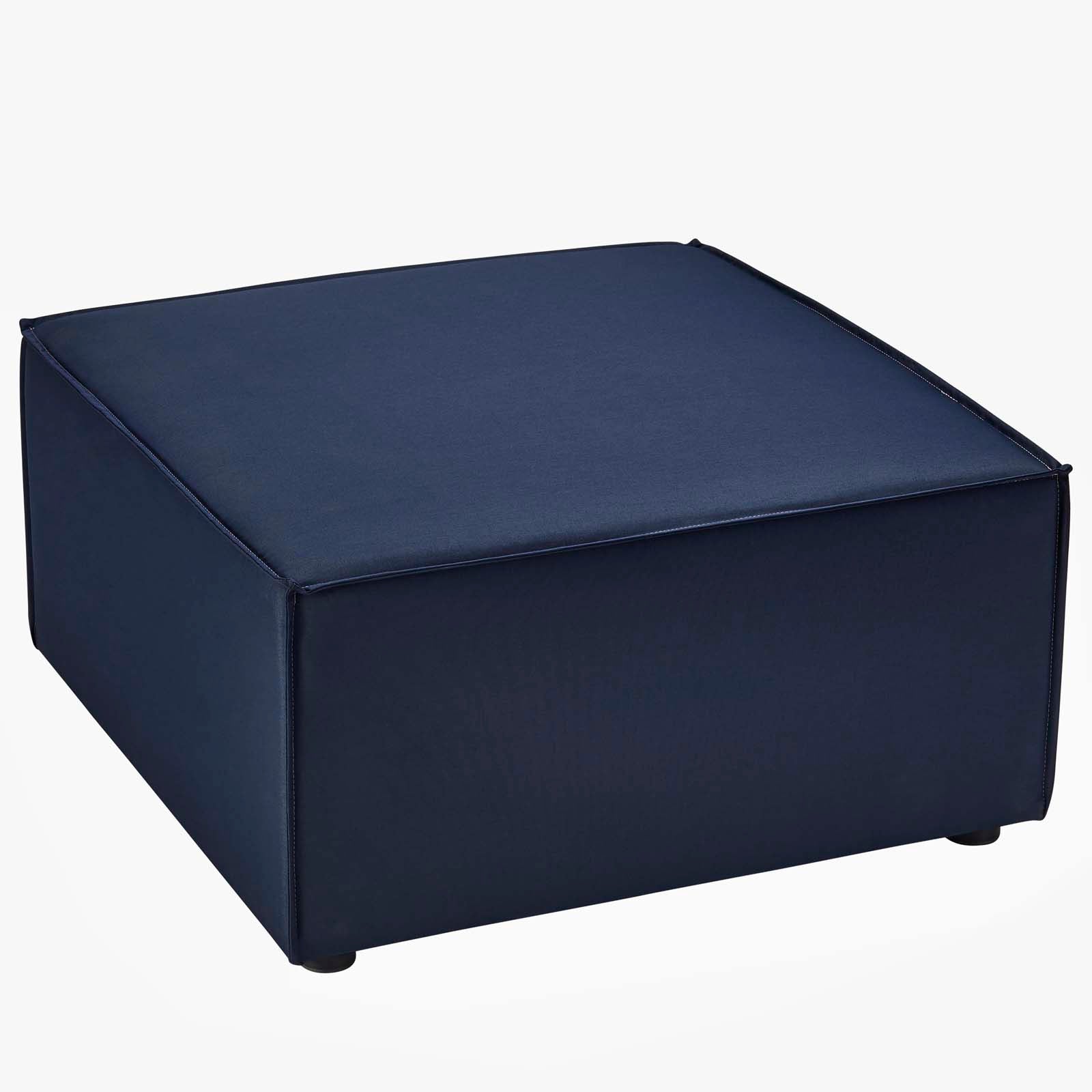 Saybrook Outdoor Patio Upholstered Sectional Sofa Ottoman - East Shore Modern Home Furnishings