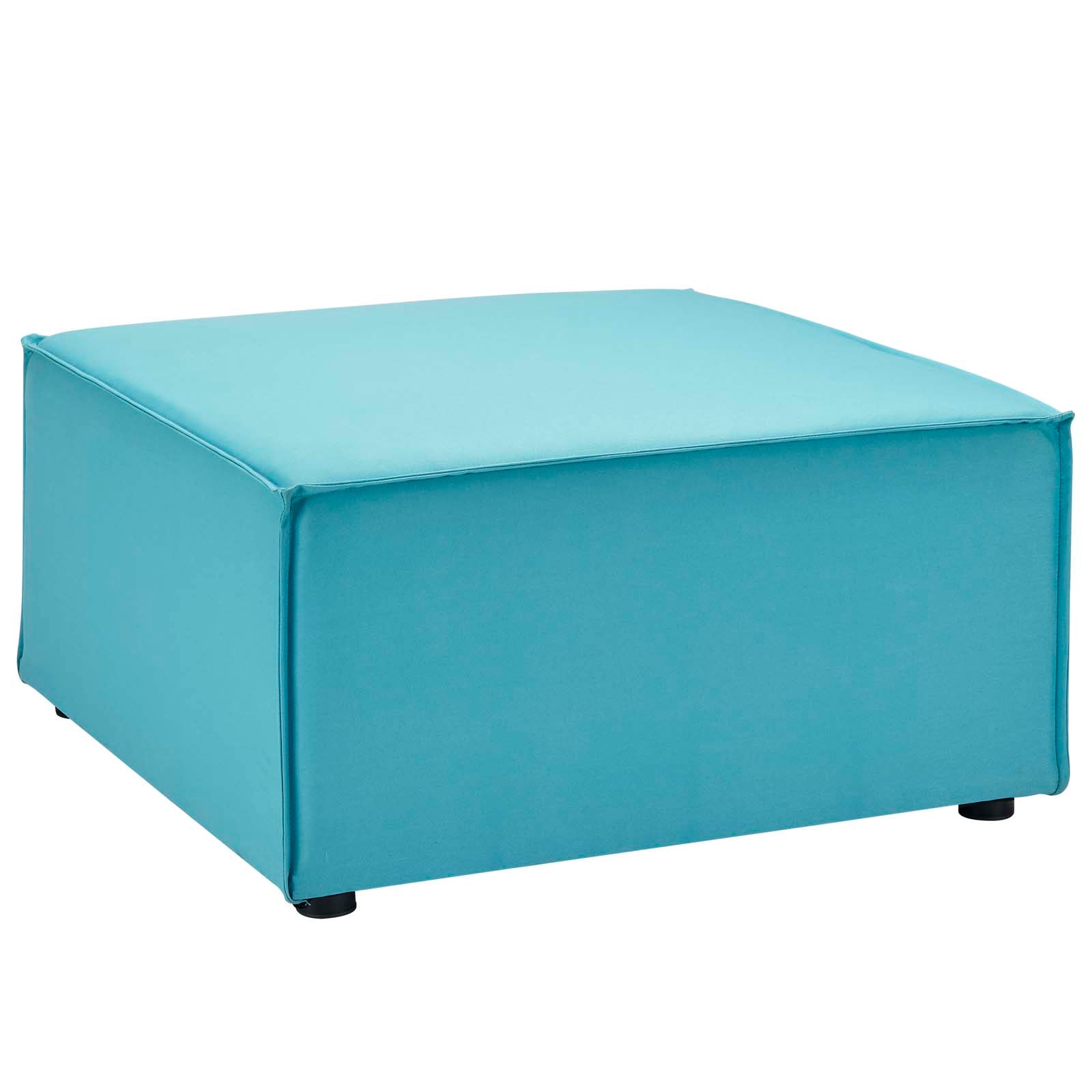 Saybrook Outdoor Patio Upholstered Sectional Sofa Ottoman - East Shore Modern Home Furnishings