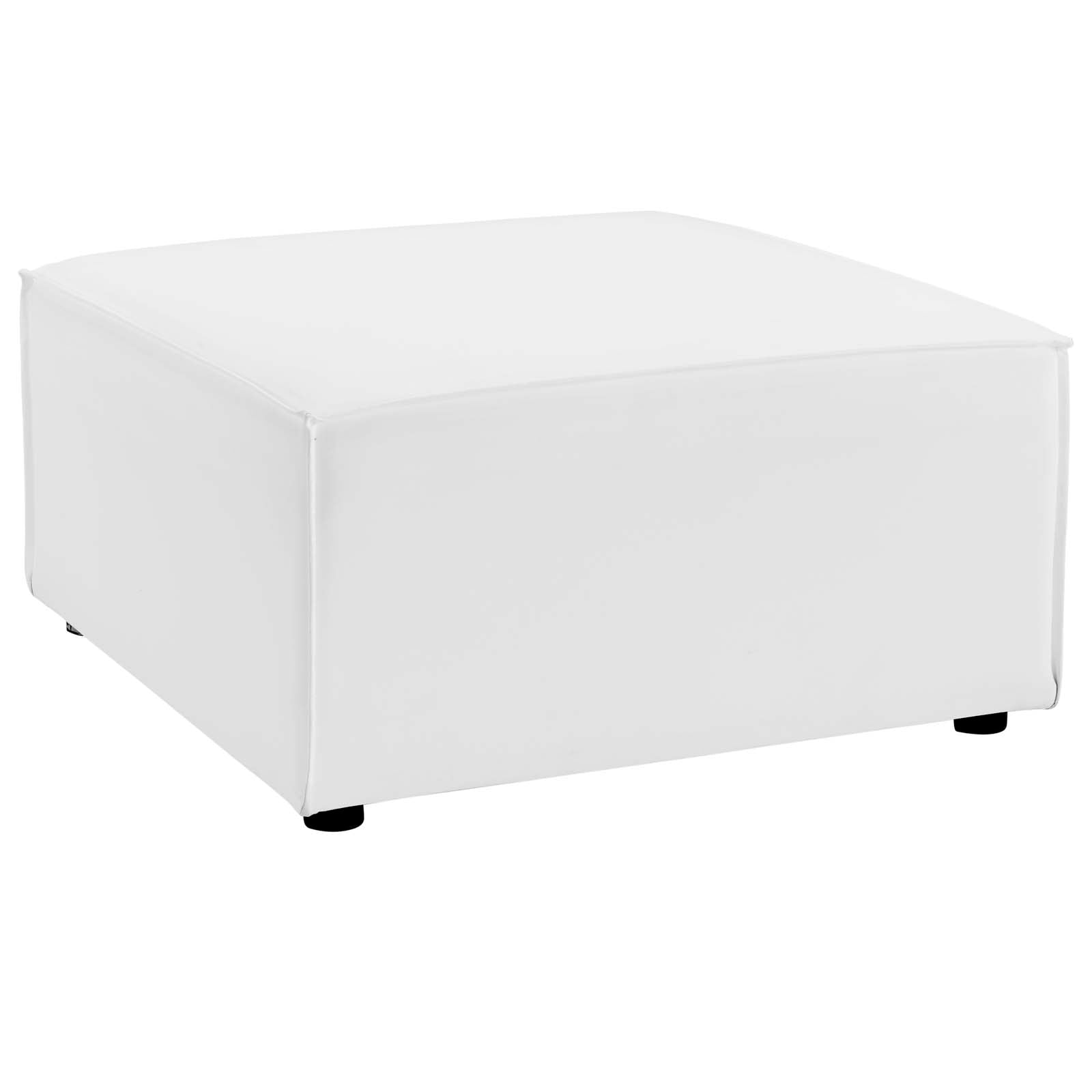 Saybrook Outdoor Patio Upholstered Sectional Sofa Ottoman - East Shore Modern Home Furnishings