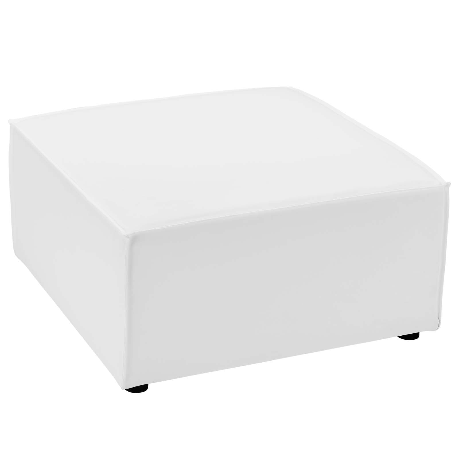 Saybrook Outdoor Patio Upholstered Sectional Sofa Ottoman - East Shore Modern Home Furnishings