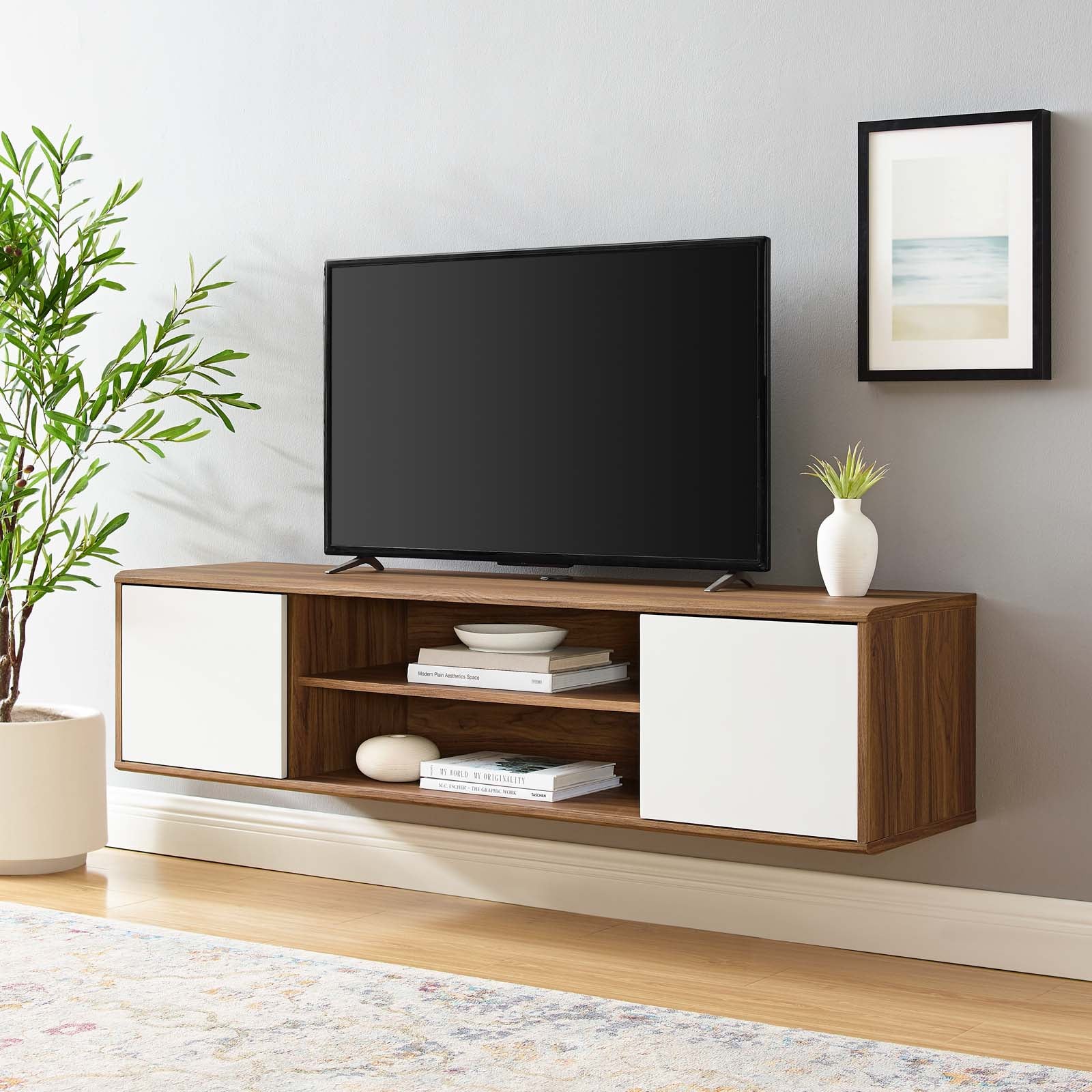 Transmit 60" Wall Mount TV Stand