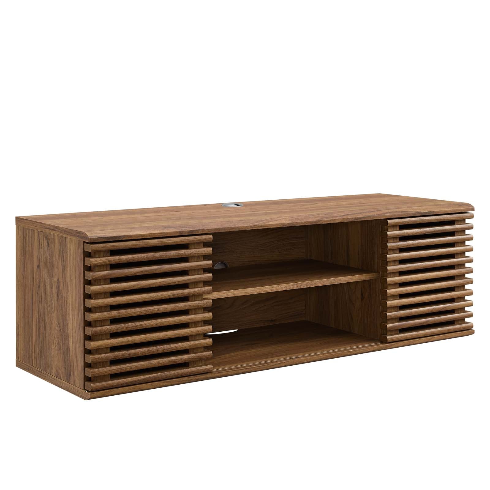 Render 46" Wall-Mount Media Console TV Stand - East Shore Modern Home Furnishings