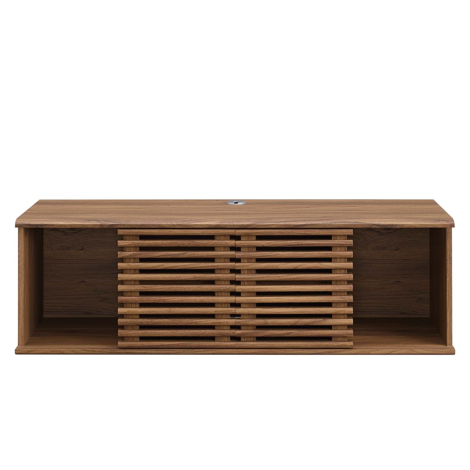 Render 46" Wall-Mount Media Console TV Stand - East Shore Modern Home Furnishings