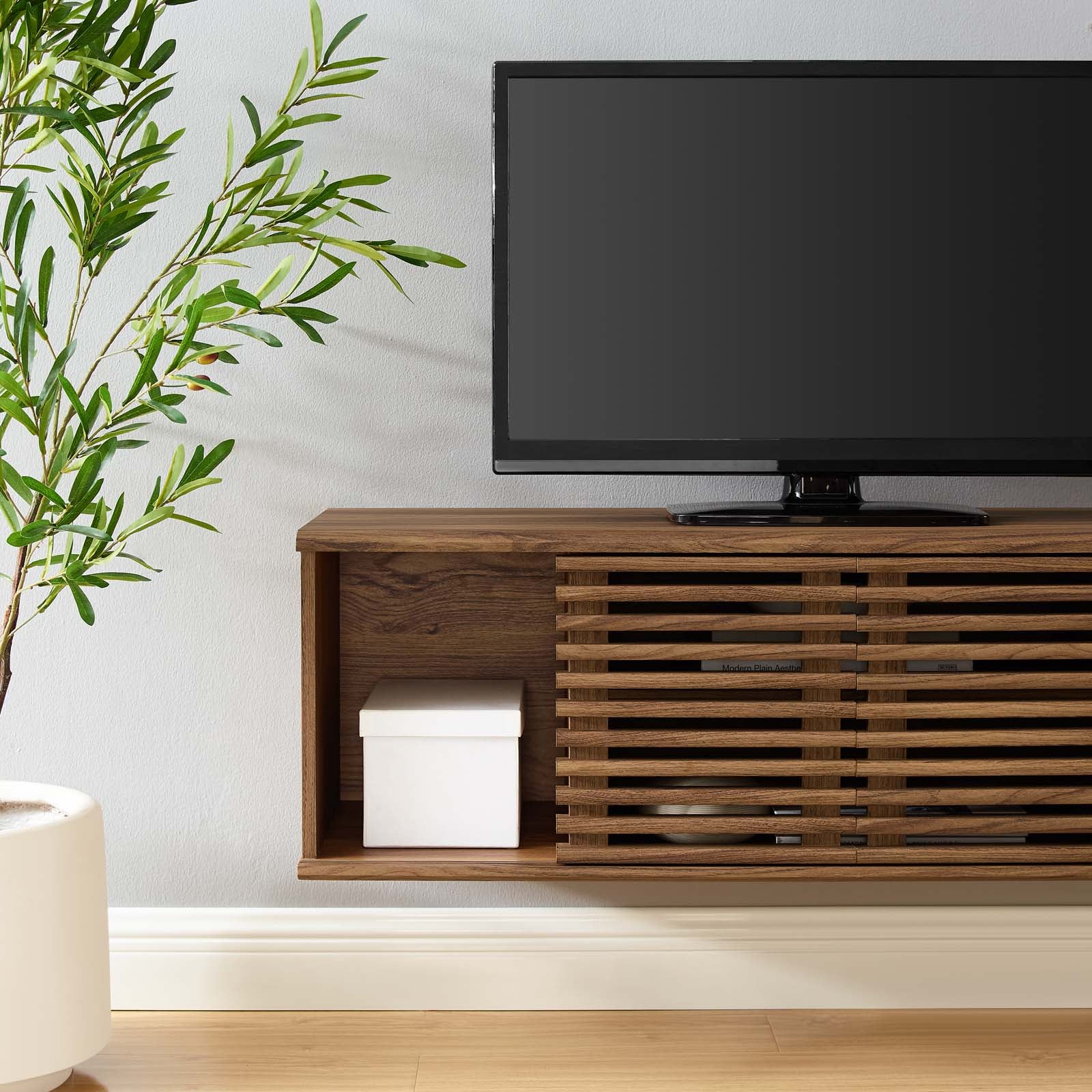 Render 46" Wall-Mount Media Console TV Stand - East Shore Modern Home Furnishings