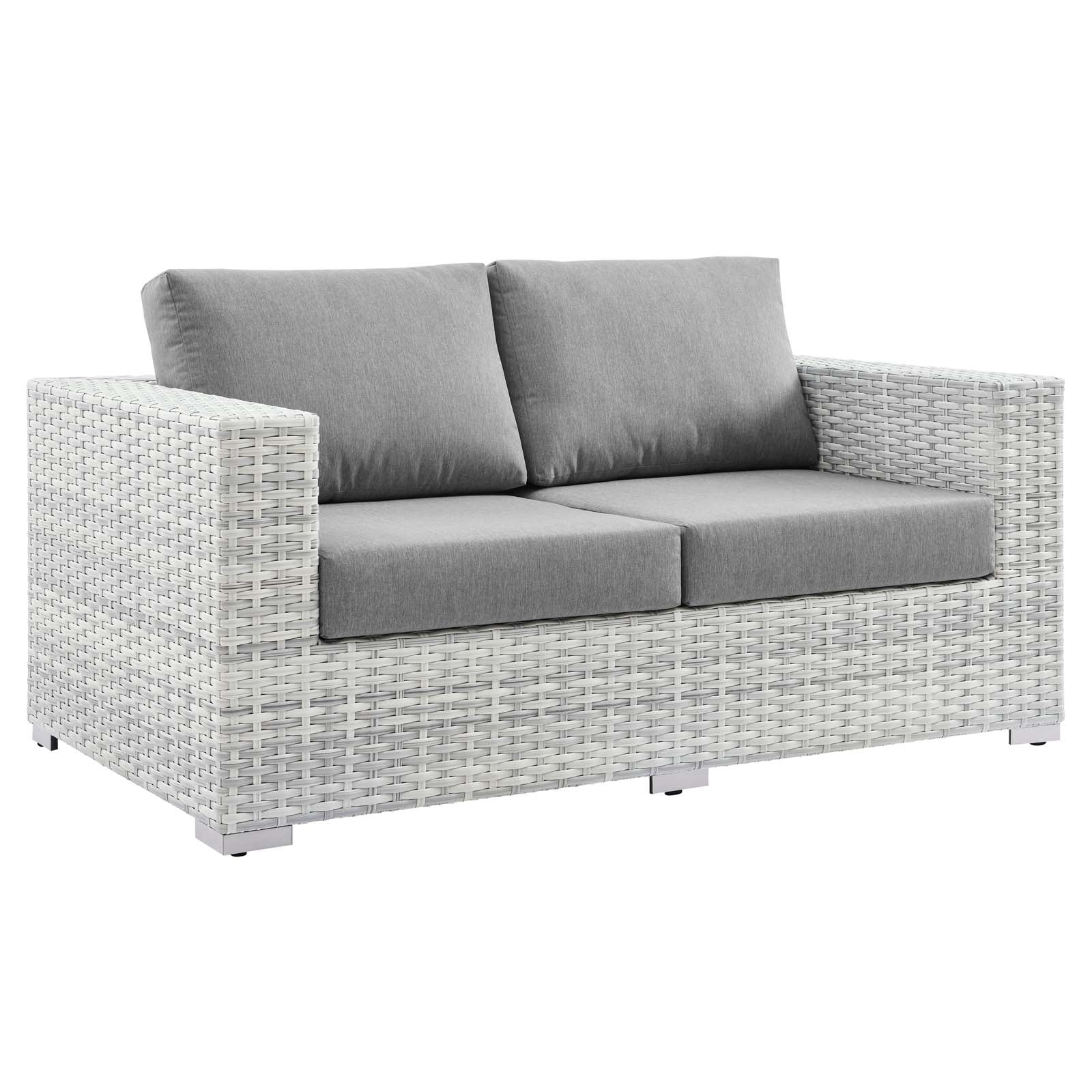 Convene Outdoor Patio Loveseat - East Shore Modern Home Furnishings