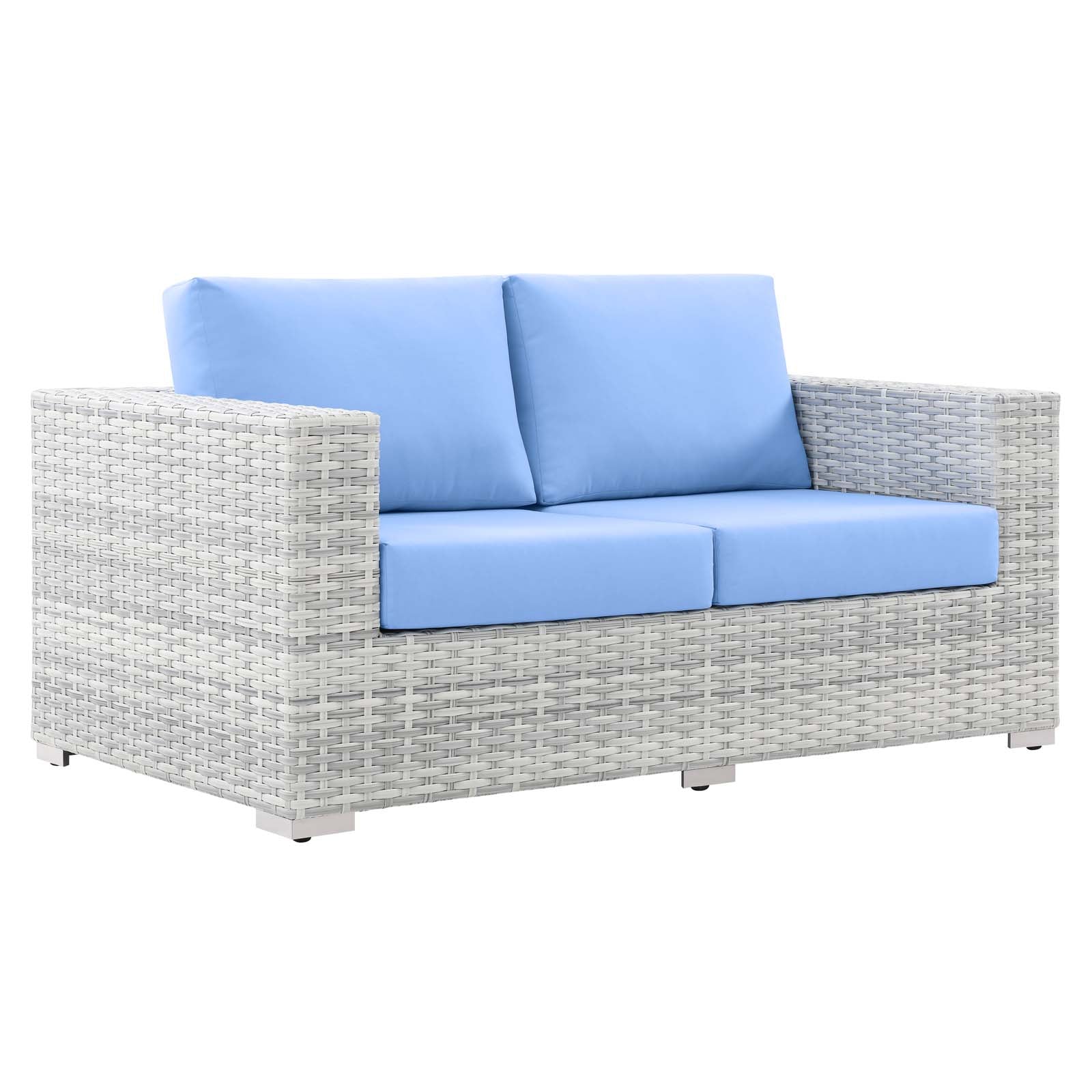 Convene Outdoor Patio Loveseat - East Shore Modern Home Furnishings