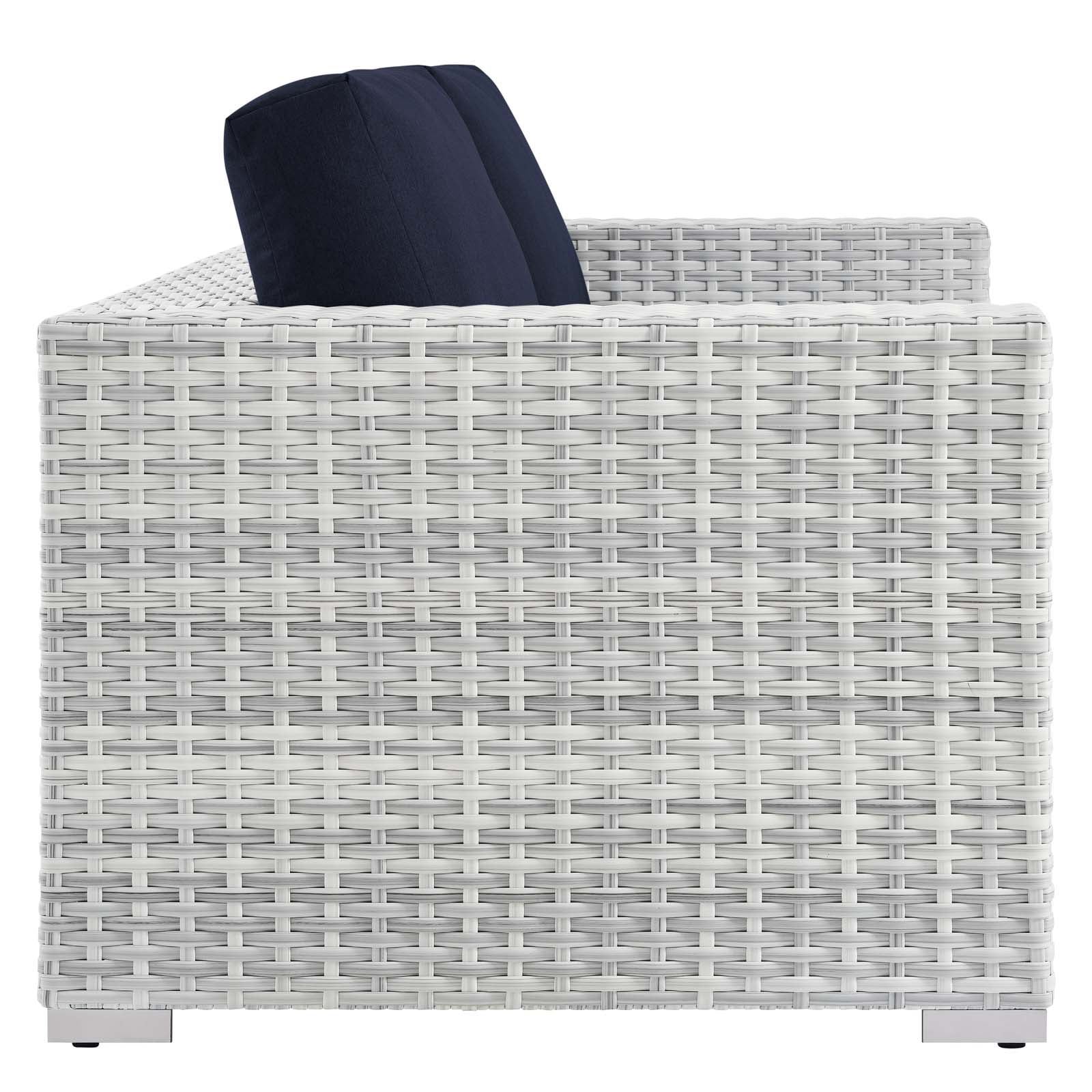 Convene Outdoor Patio Loveseat - East Shore Modern Home Furnishings