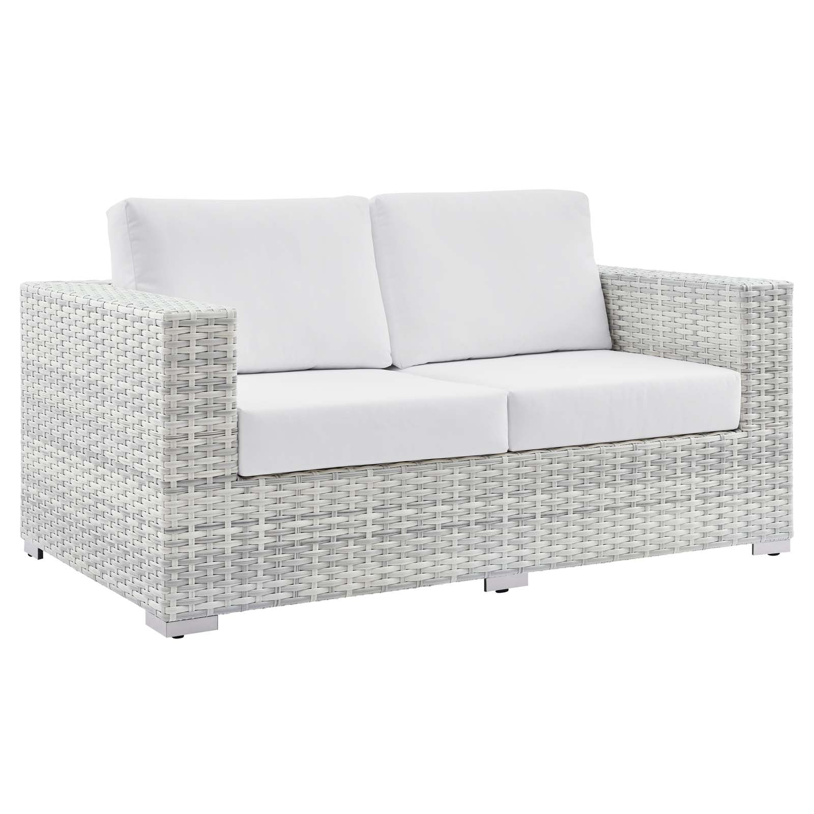 Convene Outdoor Patio Loveseat - East Shore Modern Home Furnishings