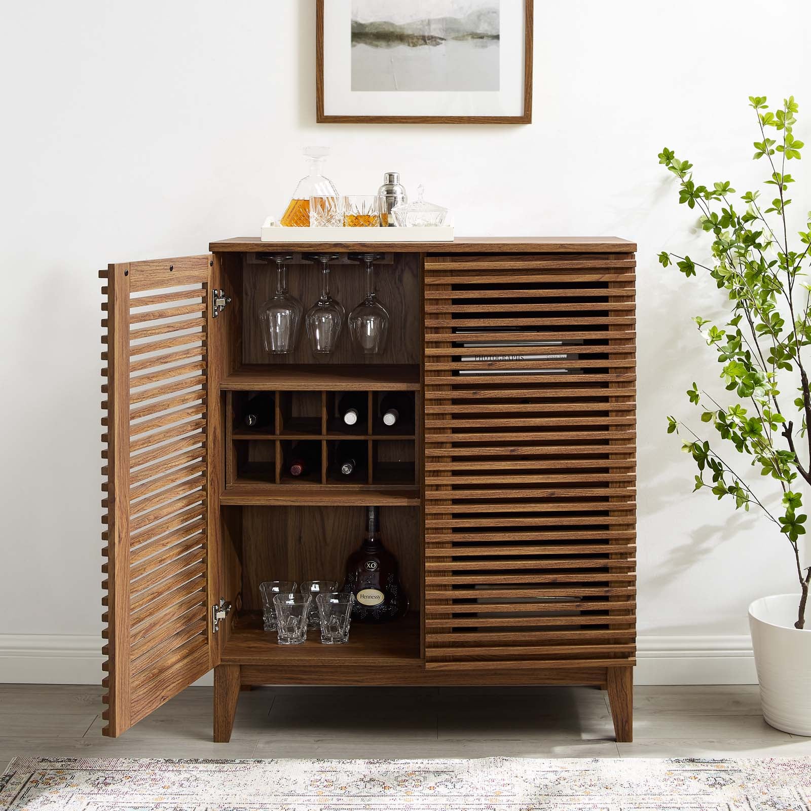 Render Bar Cabinet - East Shore Modern Home Furnishings