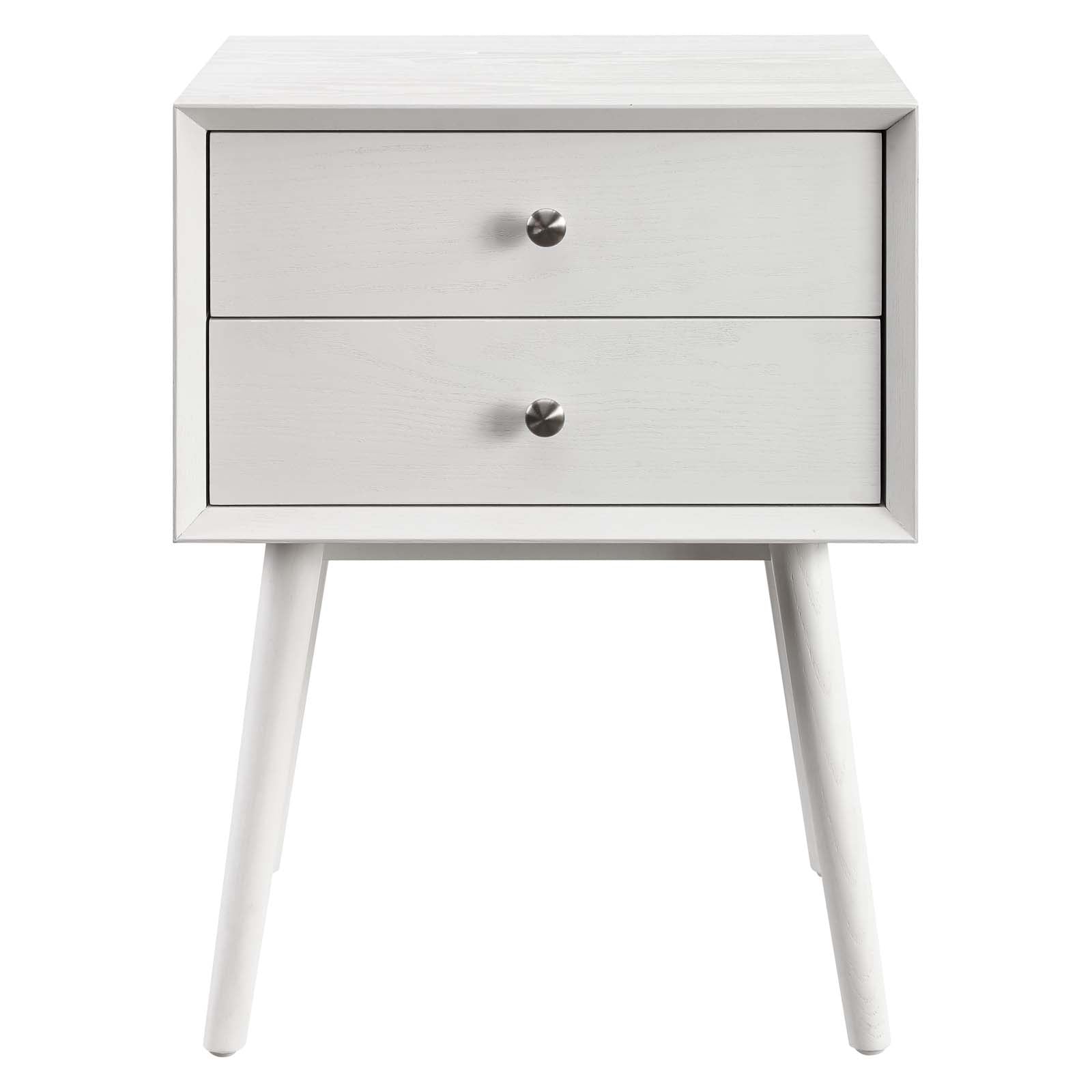 Ember Wood Nightstand With USB Ports - East Shore Modern Home Furnishings