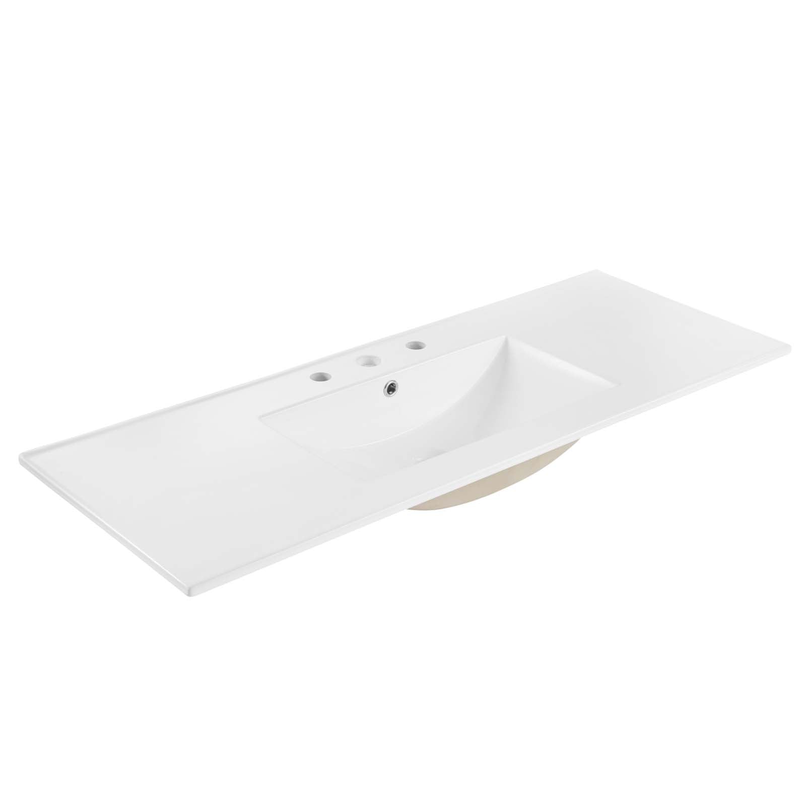 Cayman 48" Single Basin Bathroom Sink - East Shore Modern Home Furnishings