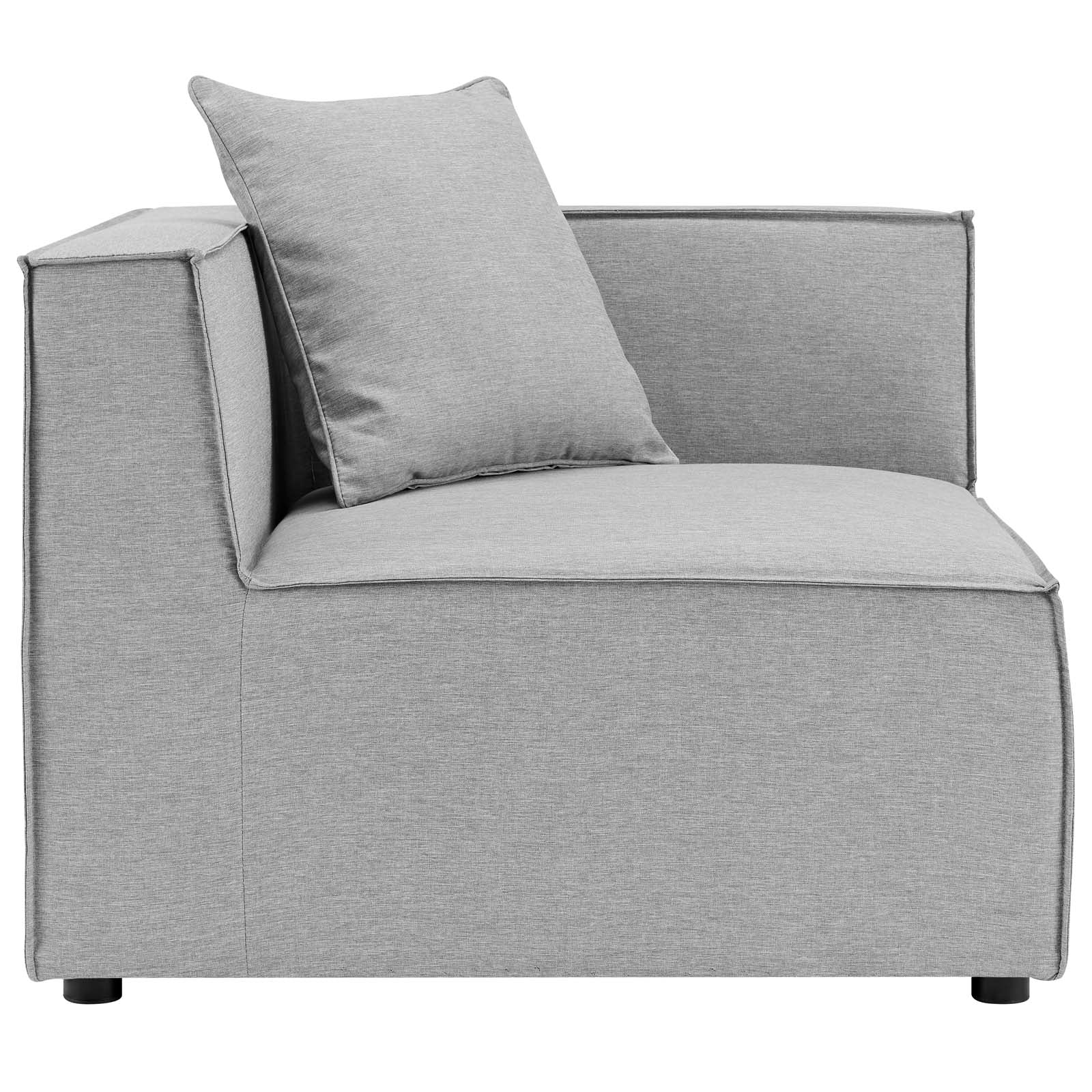 Saybrook Outdoor Patio Upholstered Loveseat and Ottoman Set - East Shore Modern Home Furnishings