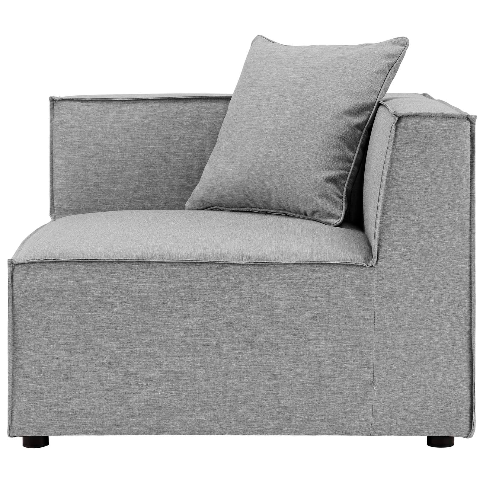 Saybrook Outdoor Patio Upholstered 6-Piece Sectional Sofa - East Shore Modern Home Furnishings