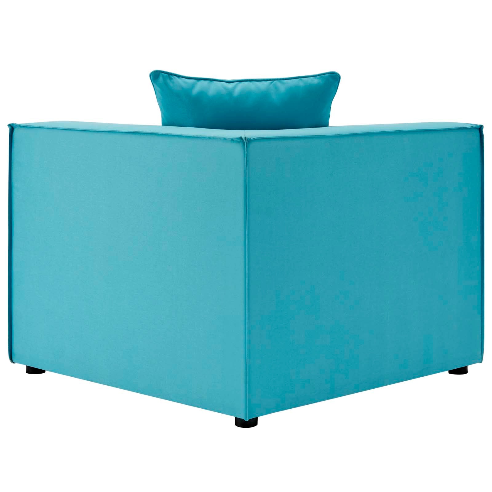 Saybrook Outdoor Patio Upholstered 10-Piece Sectional Sofa - East Shore Modern Home Furnishings