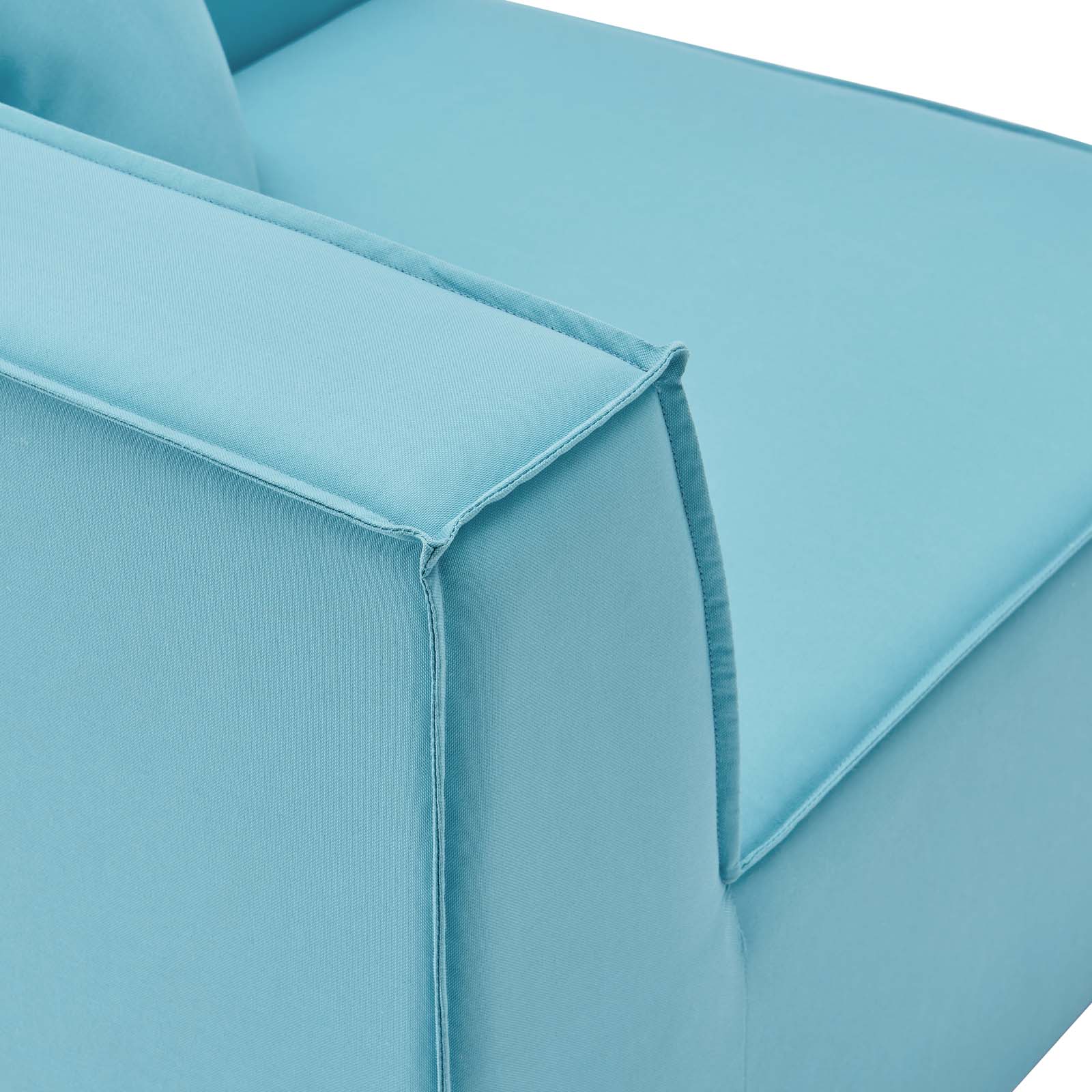 Saybrook Outdoor Patio Upholstered 10-Piece Sectional Sofa - East Shore Modern Home Furnishings