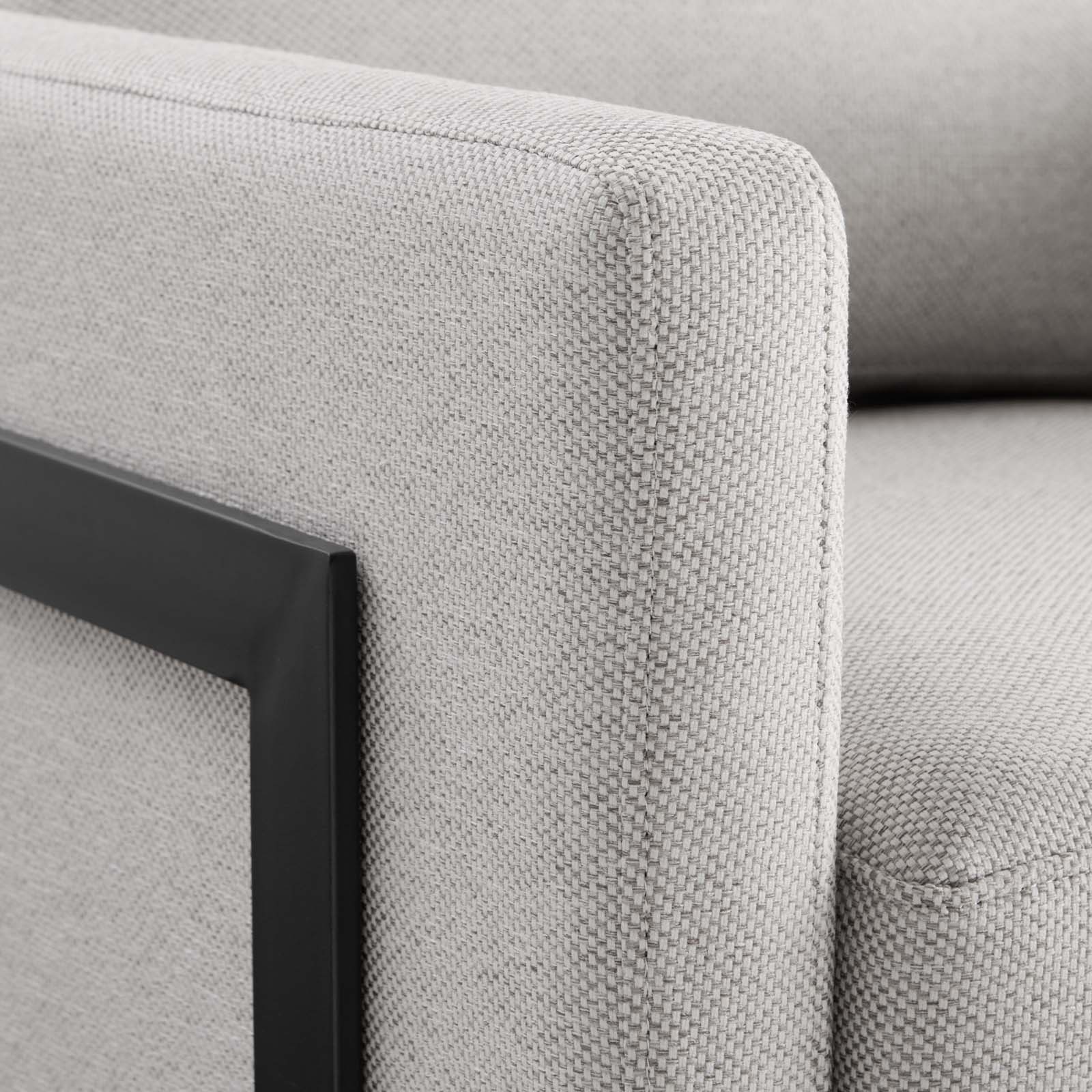 Posse Upholstered Fabric Accent Chair - East Shore Modern Home Furnishings