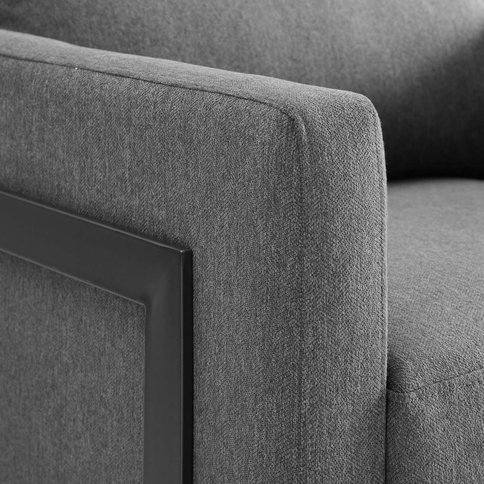 Posse Upholstered Fabric Accent Chair - East Shore Modern Home Furnishings