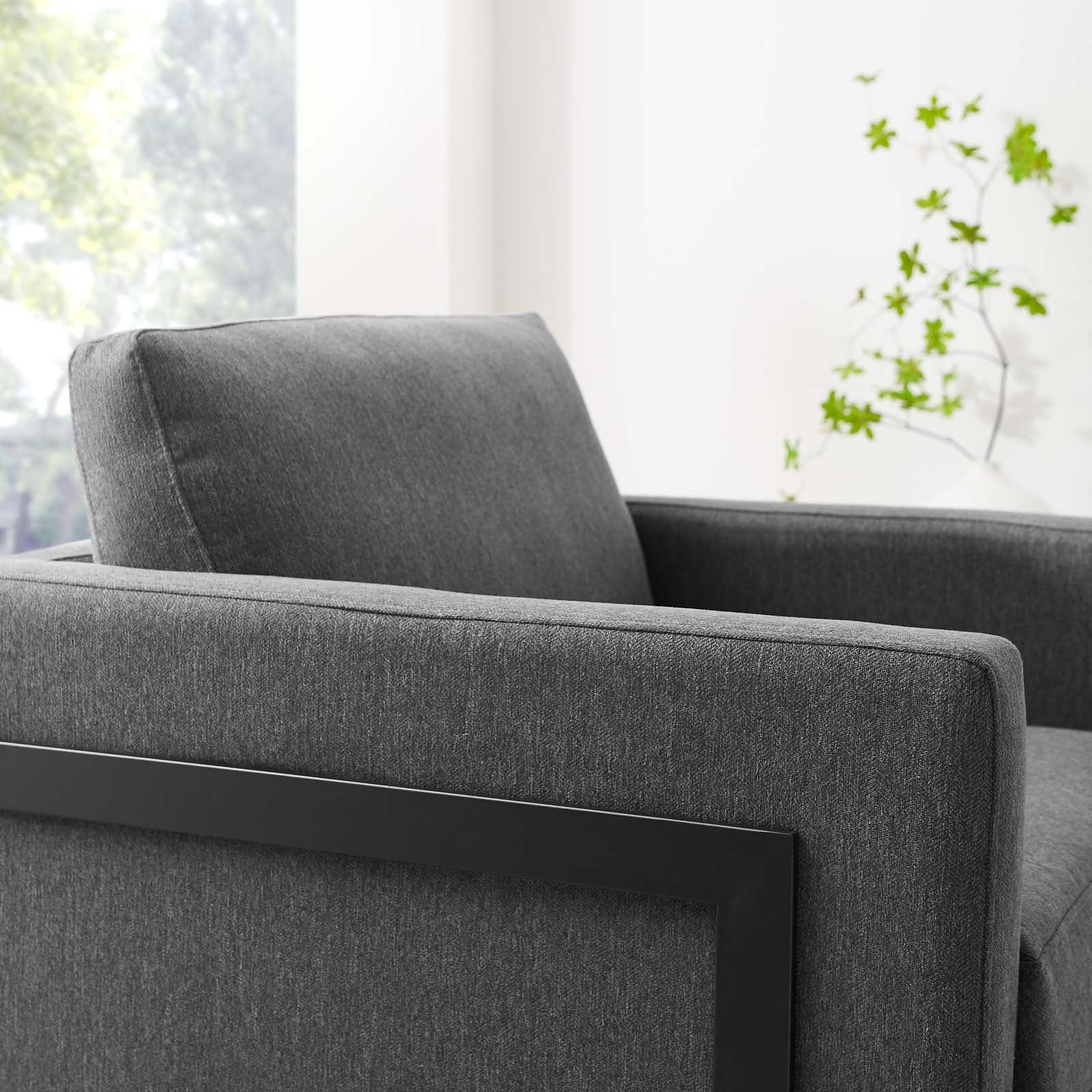 Posse Upholstered Fabric Accent Chair - East Shore Modern Home Furnishings