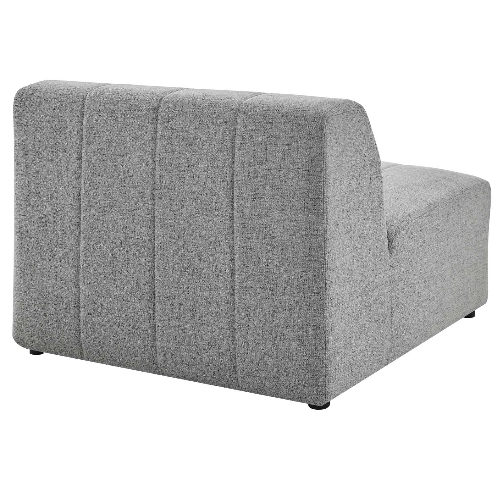 Bartlett Upholstered Fabric Armless Chair