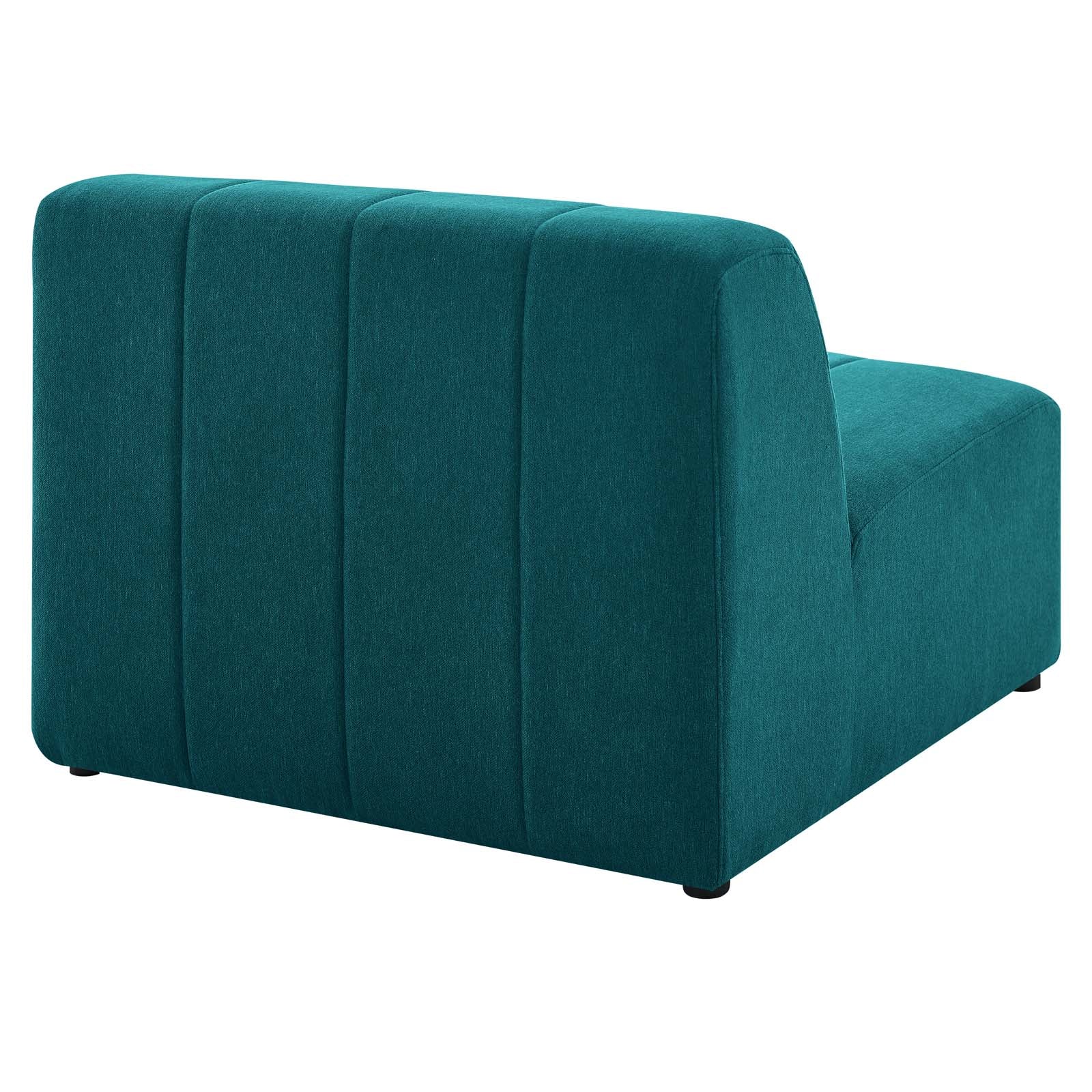 Bartlett Upholstered Fabric Armless Chair