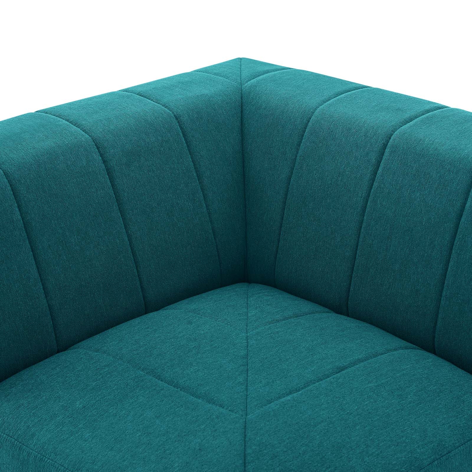 Bartlett Upholstered Fabric Corner Chair - East Shore Modern Home Furnishings