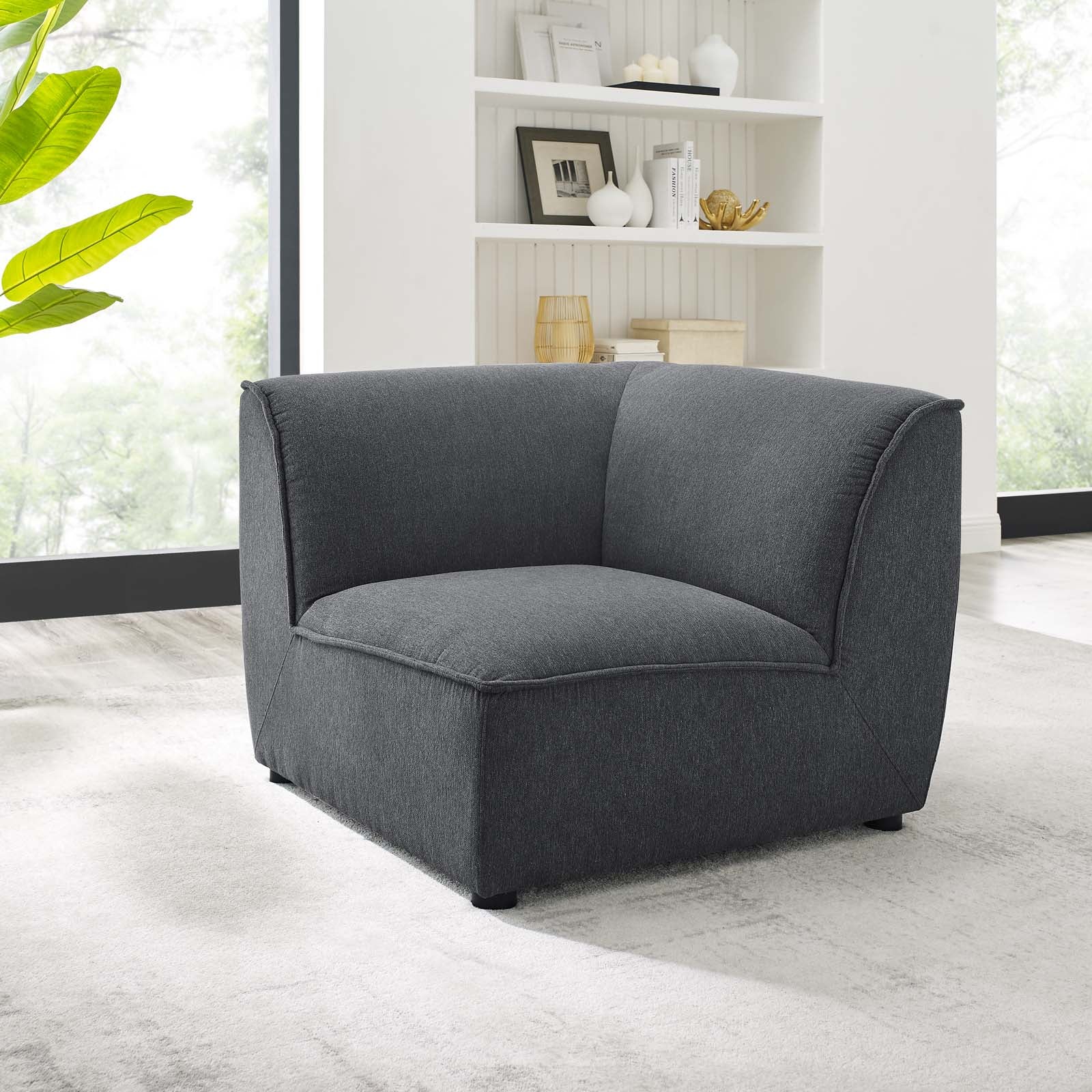 Comprise Corner Sectional Sofa Chair - East Shore Modern Home Furnishings