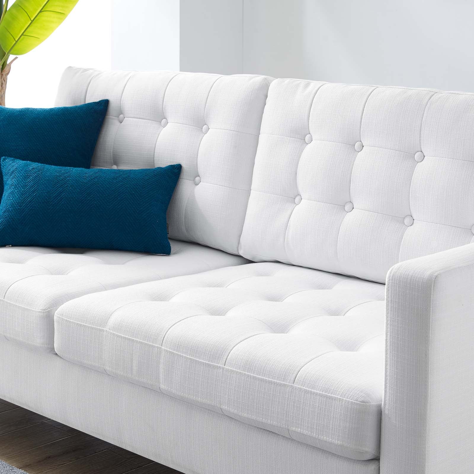 Exalt Tufted Fabric Sofa