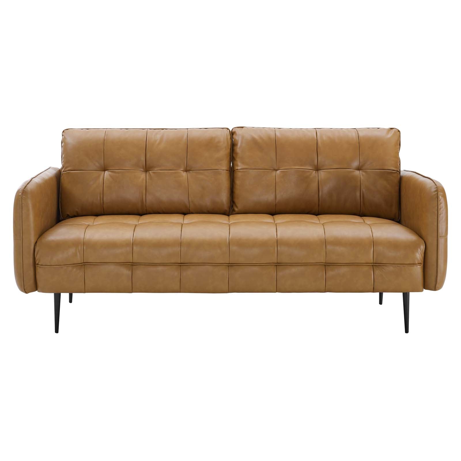 Cameron Tufted Vegan Leather Sofa - East Shore Modern Home Furnishings