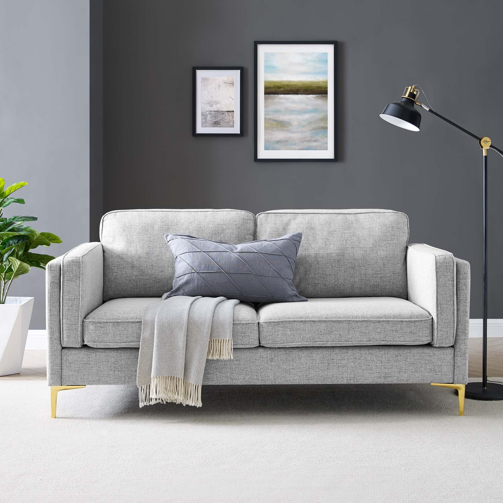 Kaiya Fabric Sofa - East Shore Modern Home Furnishings