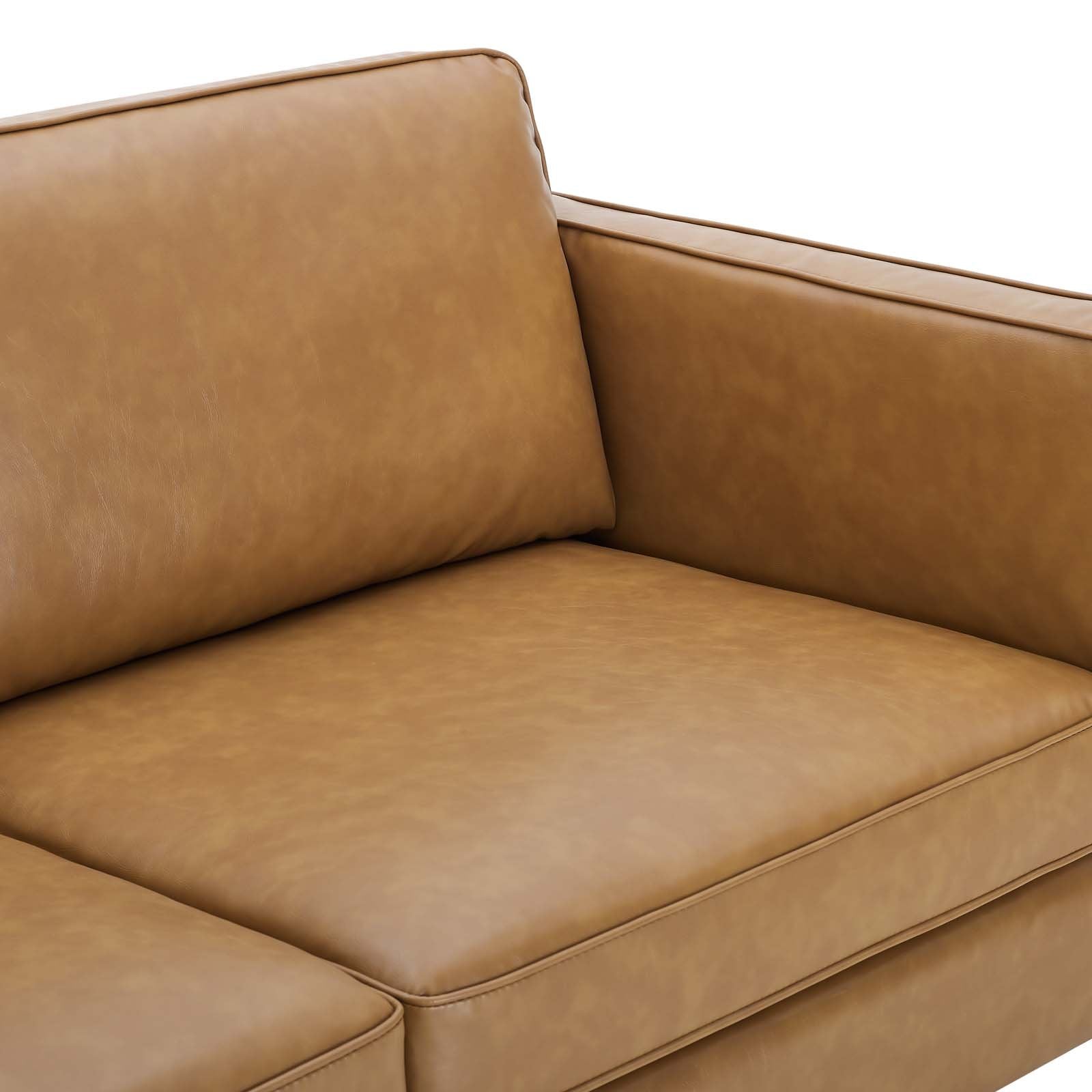 Kaiya Vegan Leather Sofa - East Shore Modern Home Furnishings