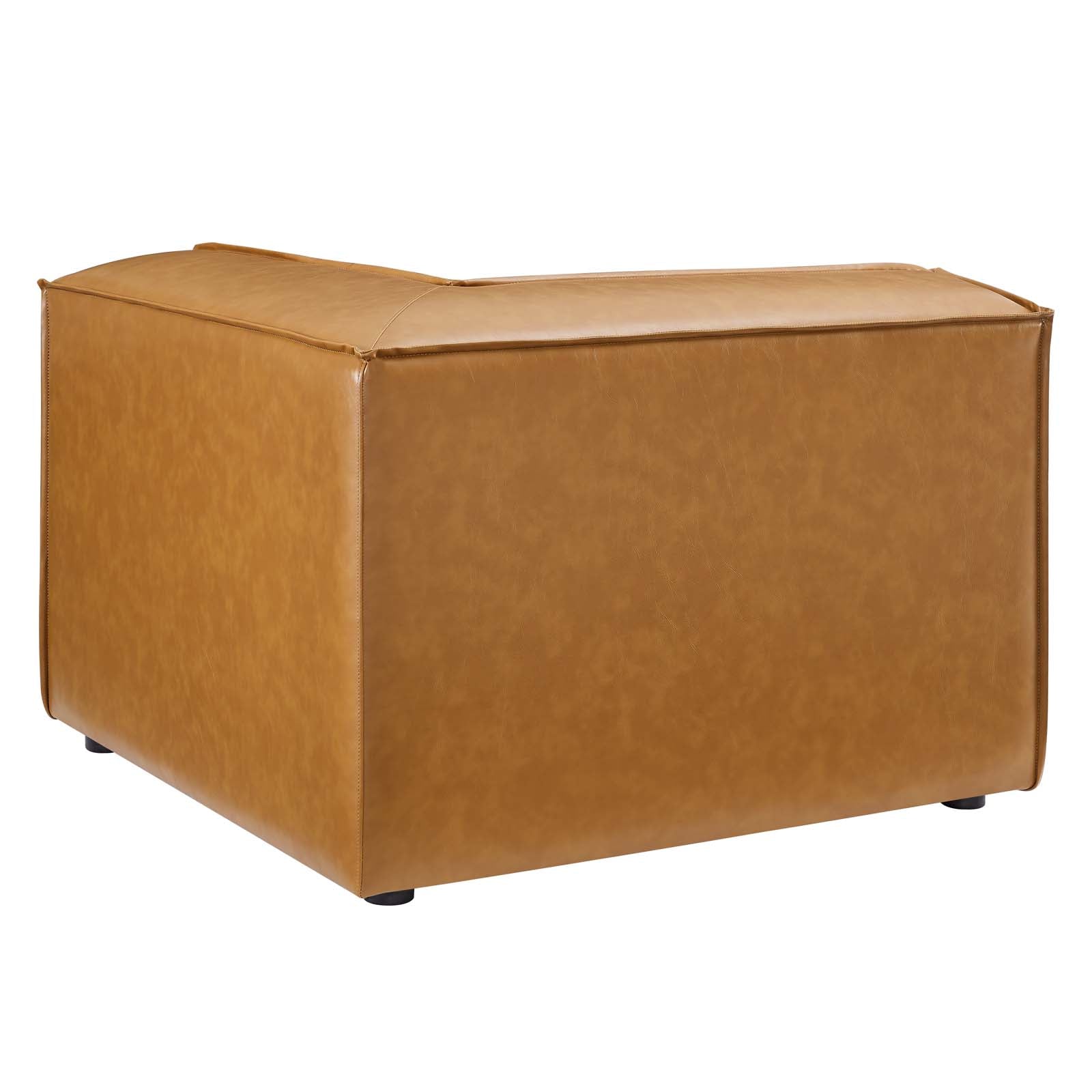 Restore Vegan Leather Sectional Sofa Corner Chair - East Shore Modern Home Furnishings