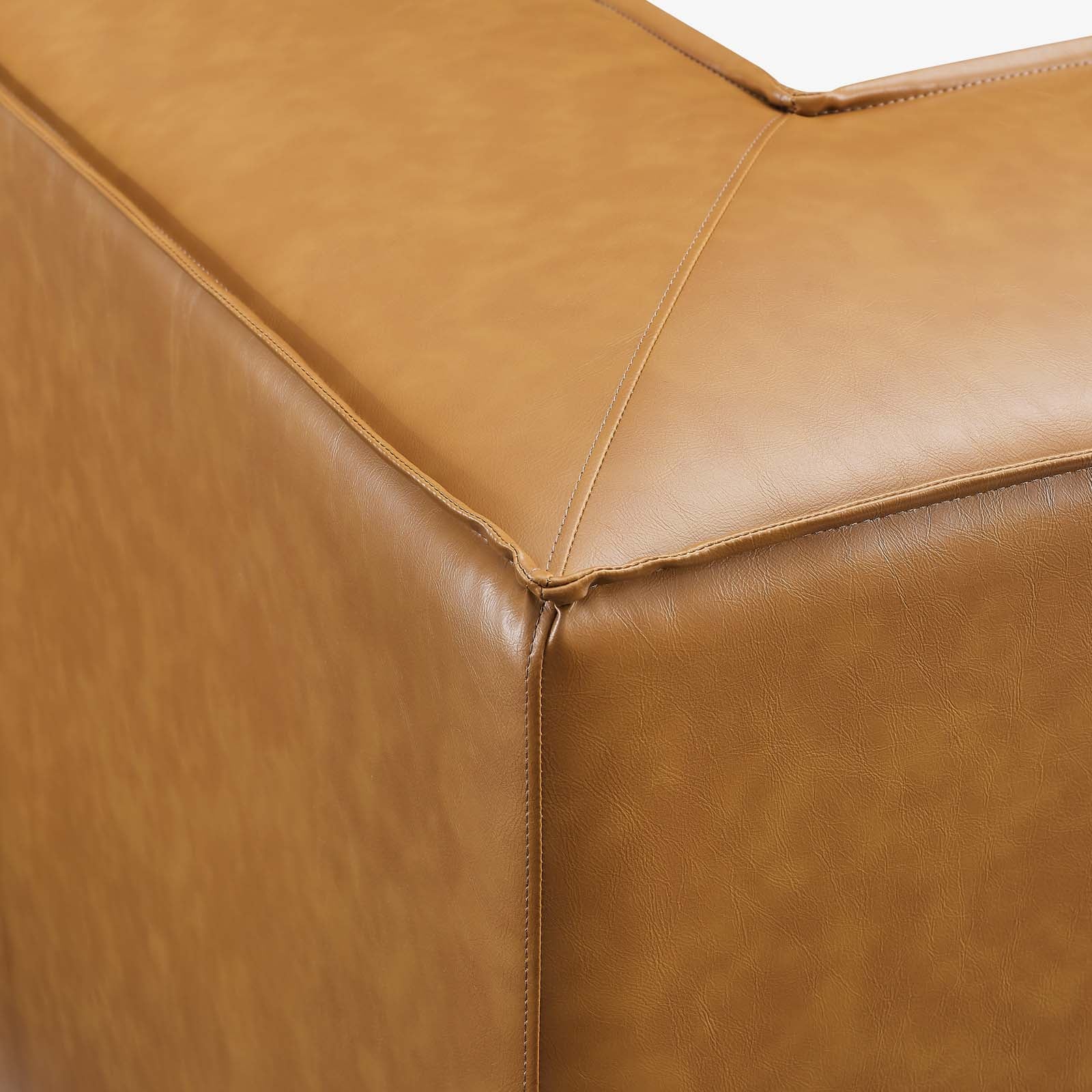 Restore Vegan Leather Sectional Sofa Corner Chair - East Shore Modern Home Furnishings