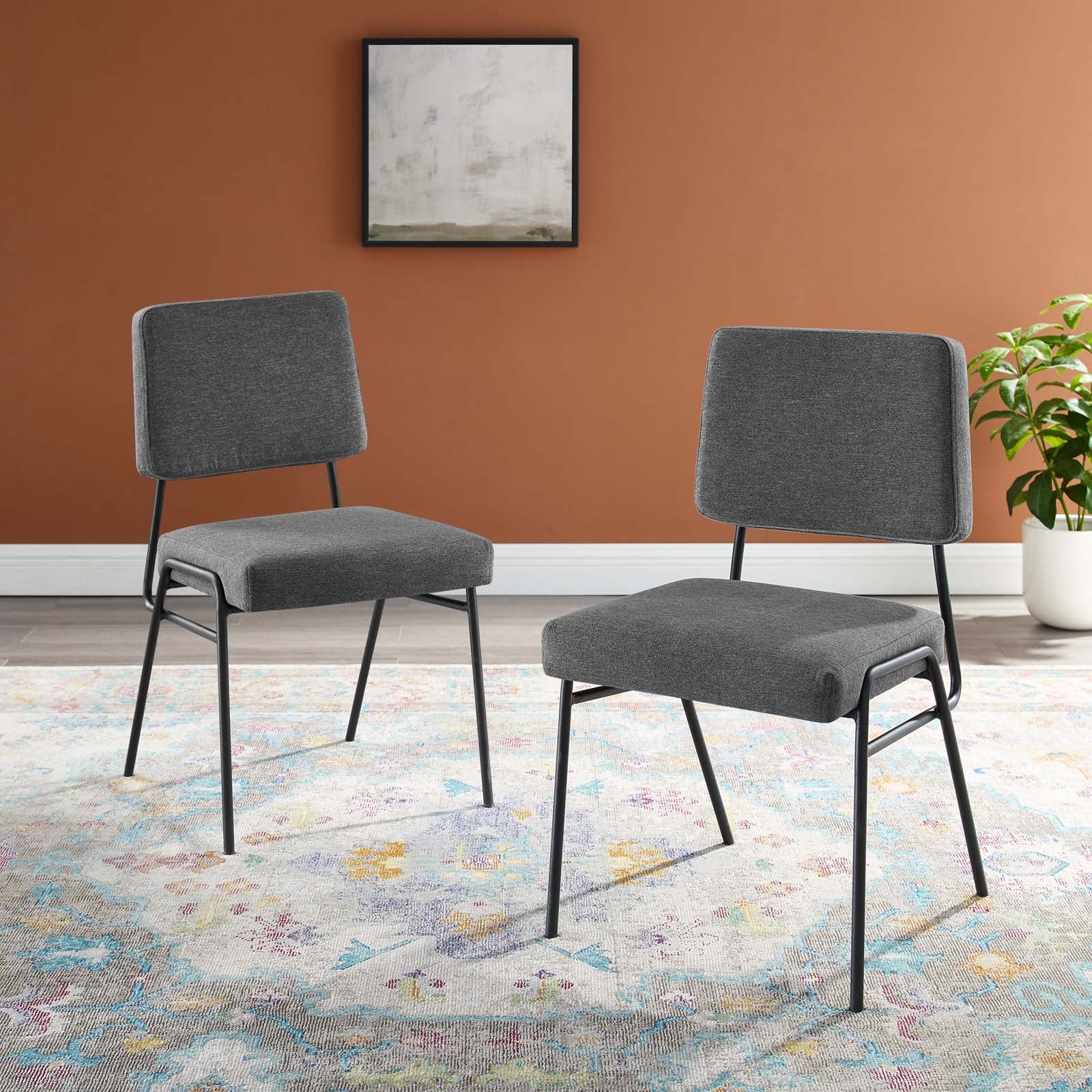Craft Dining Side Chair Upholstered Fabric Set of 2 - East Shore Modern Home Furnishings