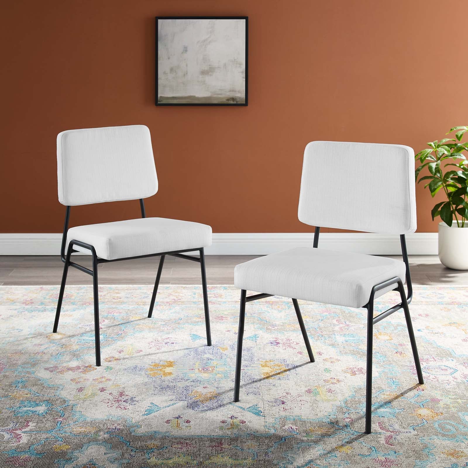 Craft Dining Side Chair Upholstered Fabric Set of 2 - East Shore Modern Home Furnishings