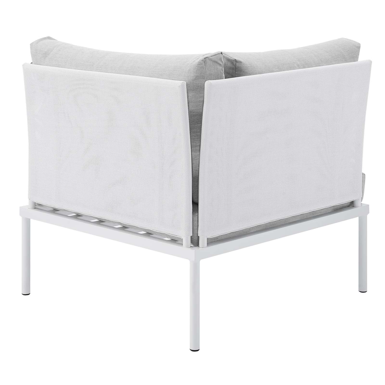 Harmony Sunbrella® Outdoor Patio All Mesh Corner Chair - East Shore Modern Home Furnishings